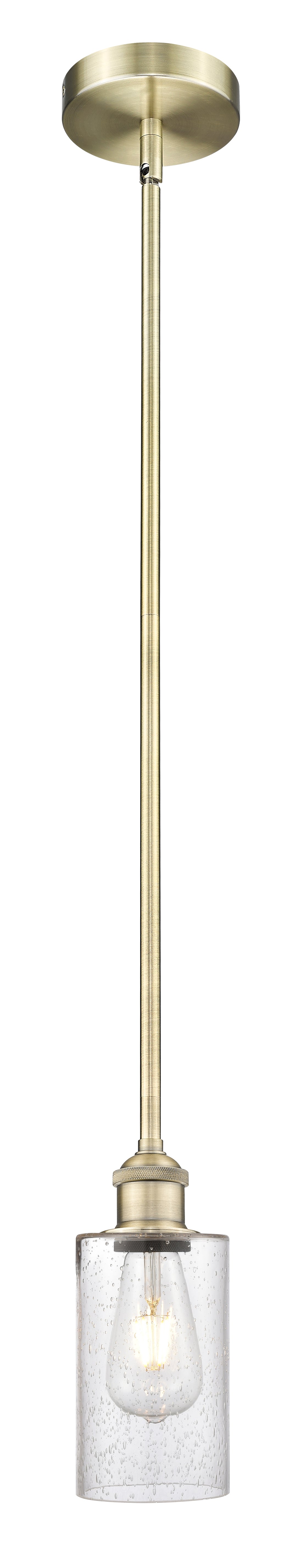 Edison Mini Pendant Antique Brass Finish