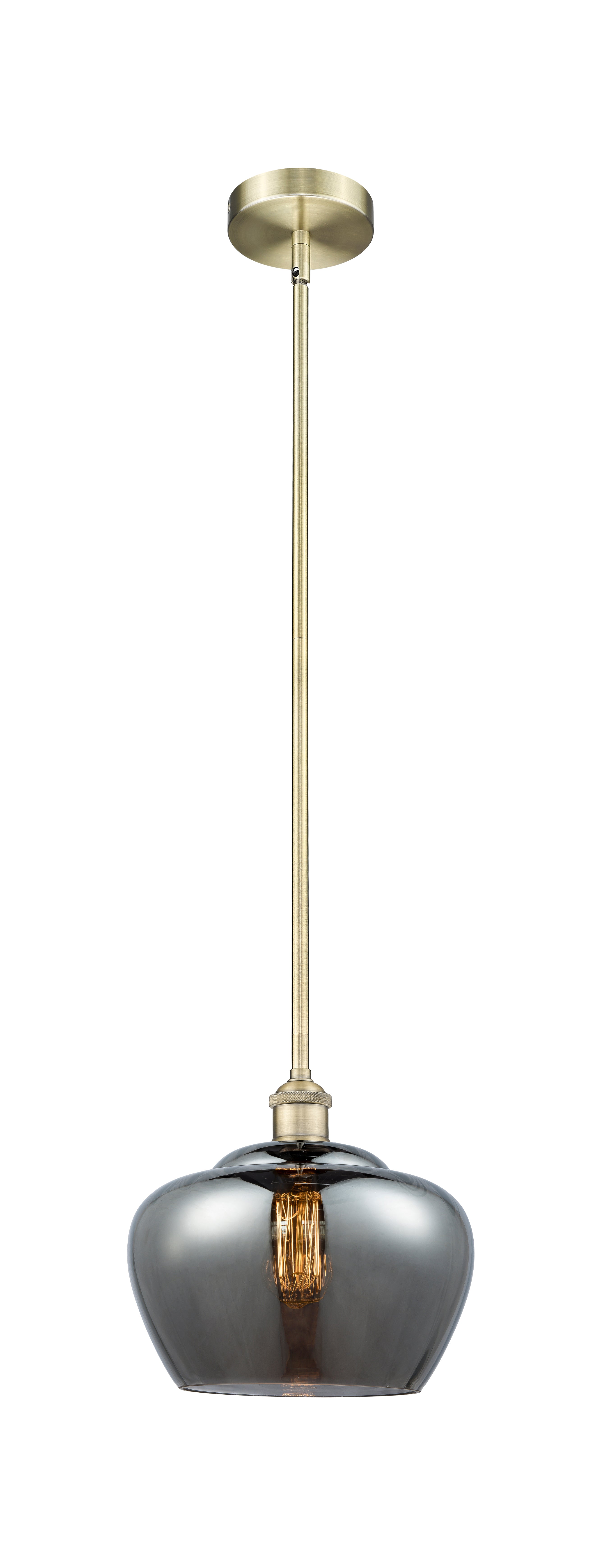 Edison Mini Pendant Antique Brass Finish