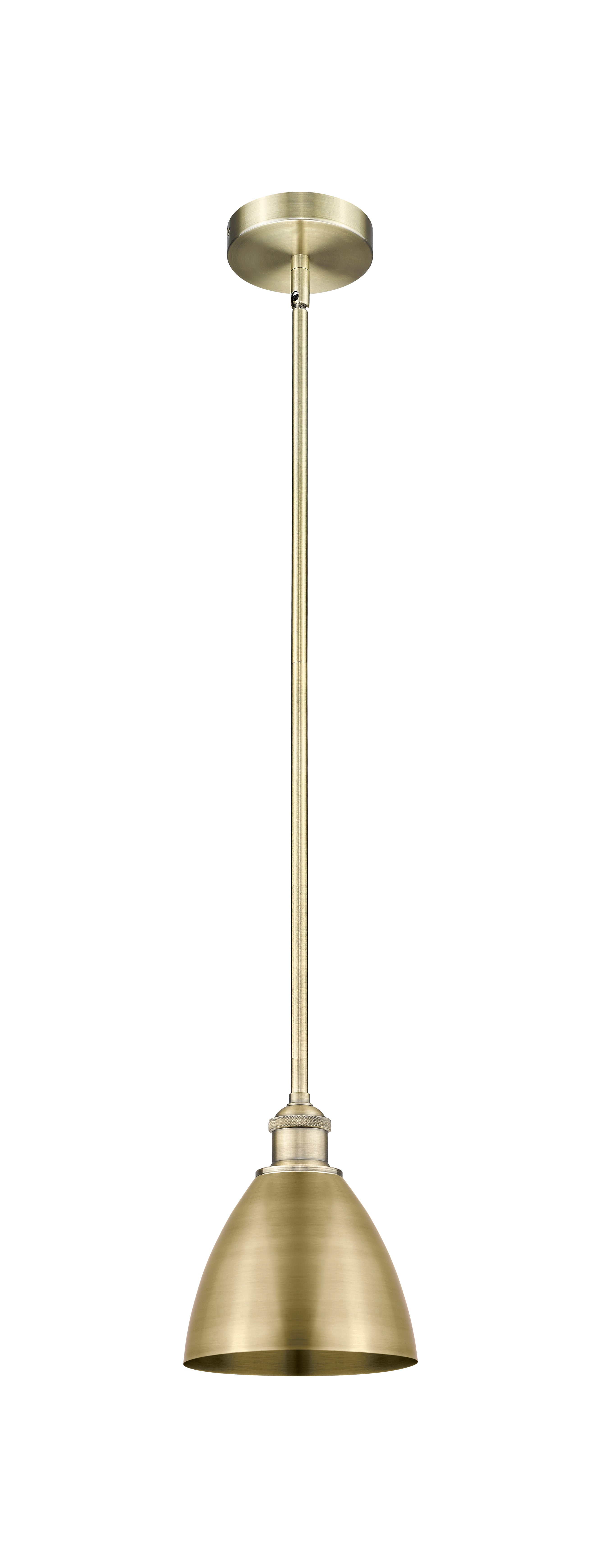 Edison Mini Pendant Antique Brass Finish