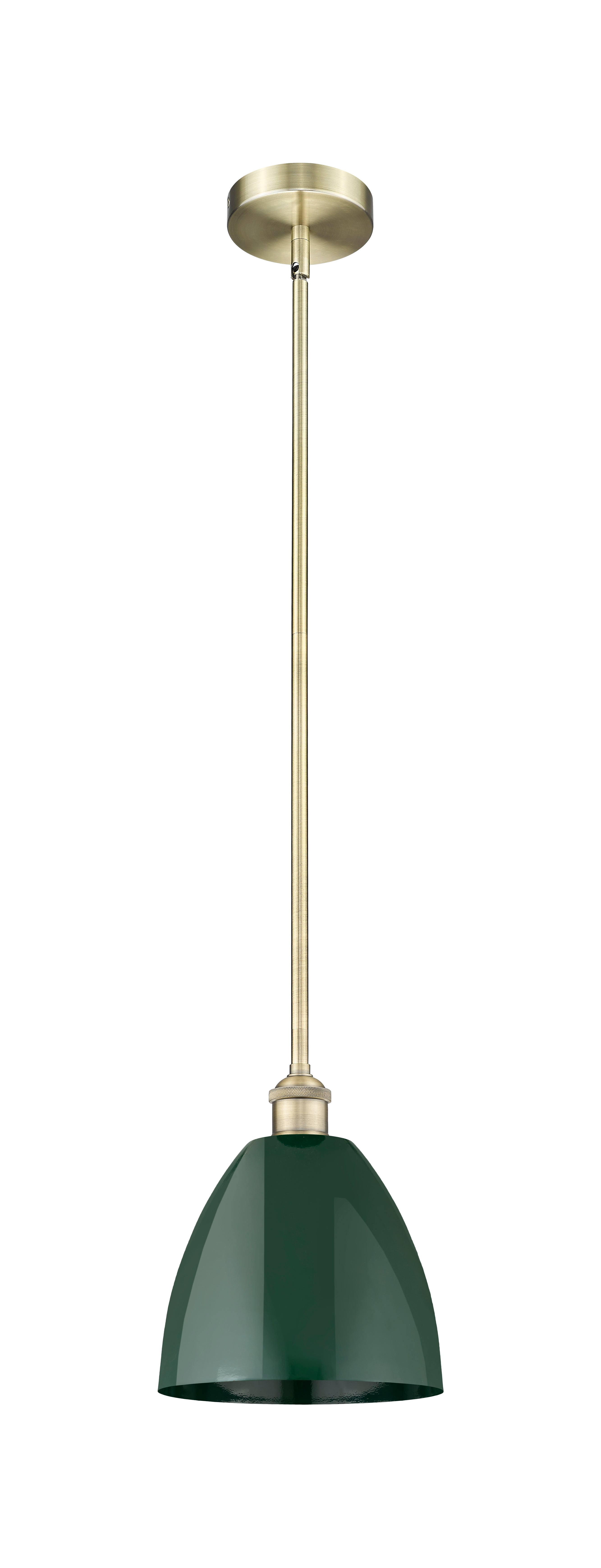 Edison Mini Pendant Antique Brass Finish