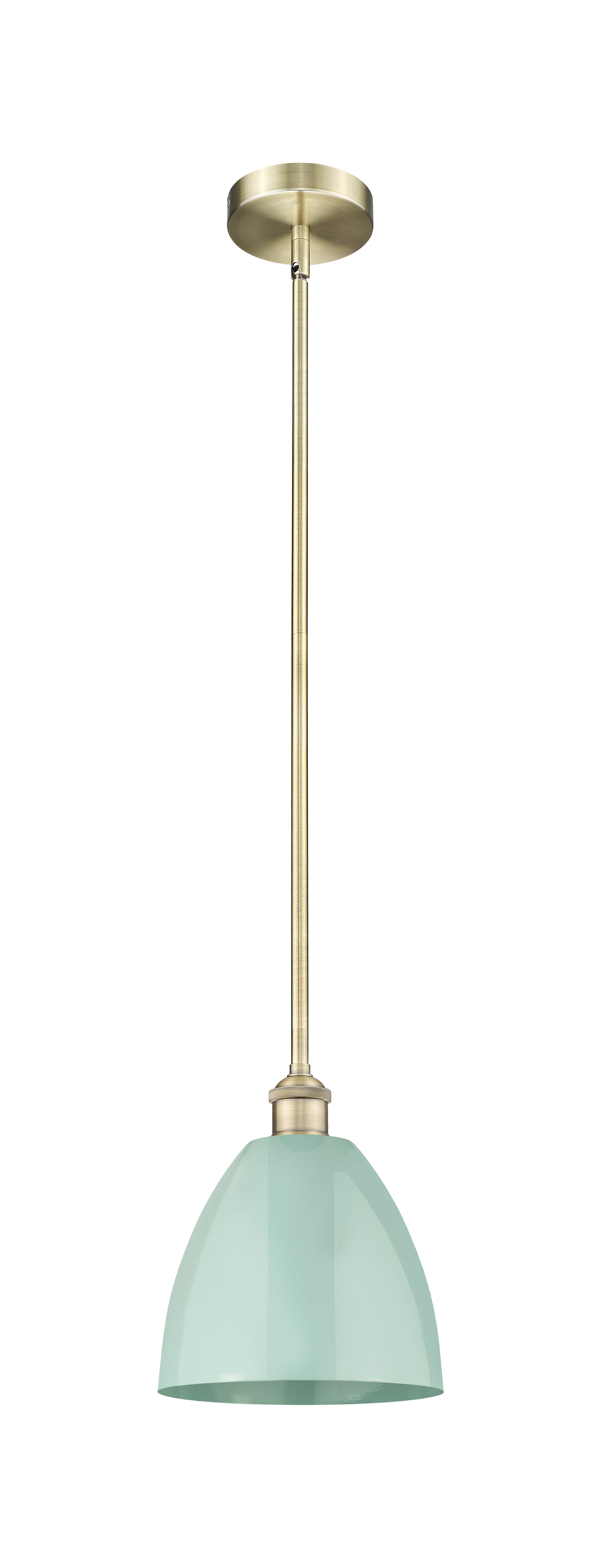 Edison Mini Pendant Antique Brass Finish