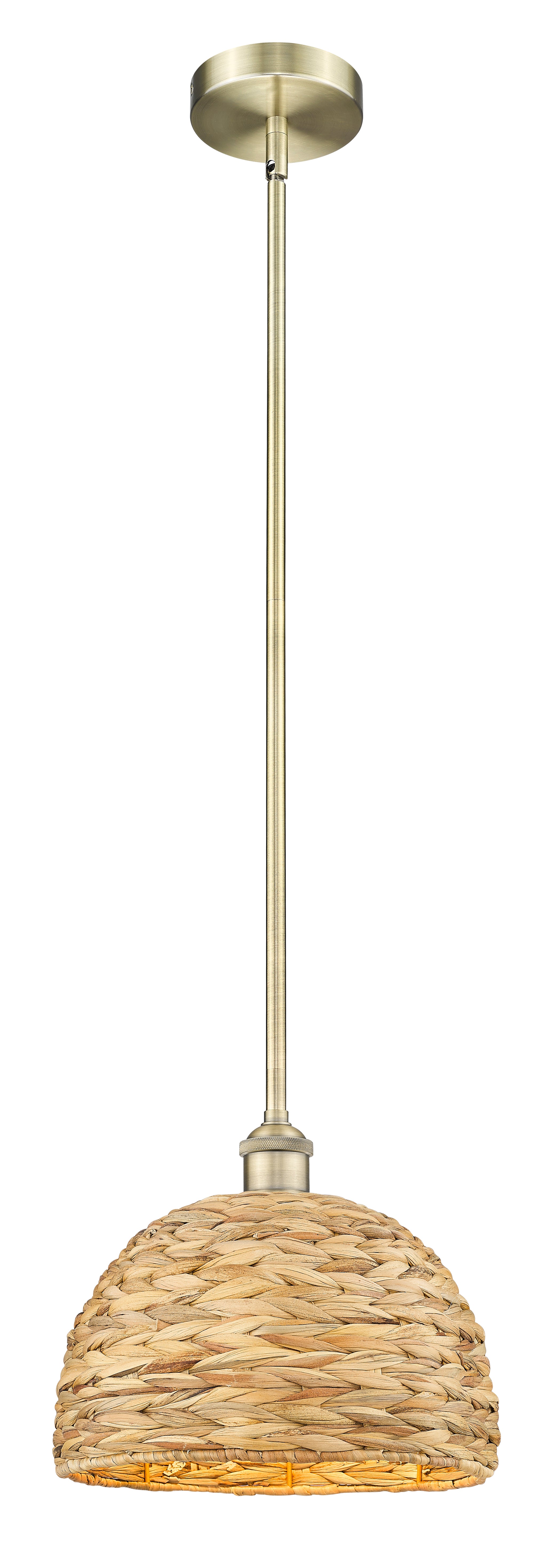 Edison Mini Pendant Antique Brass Finish