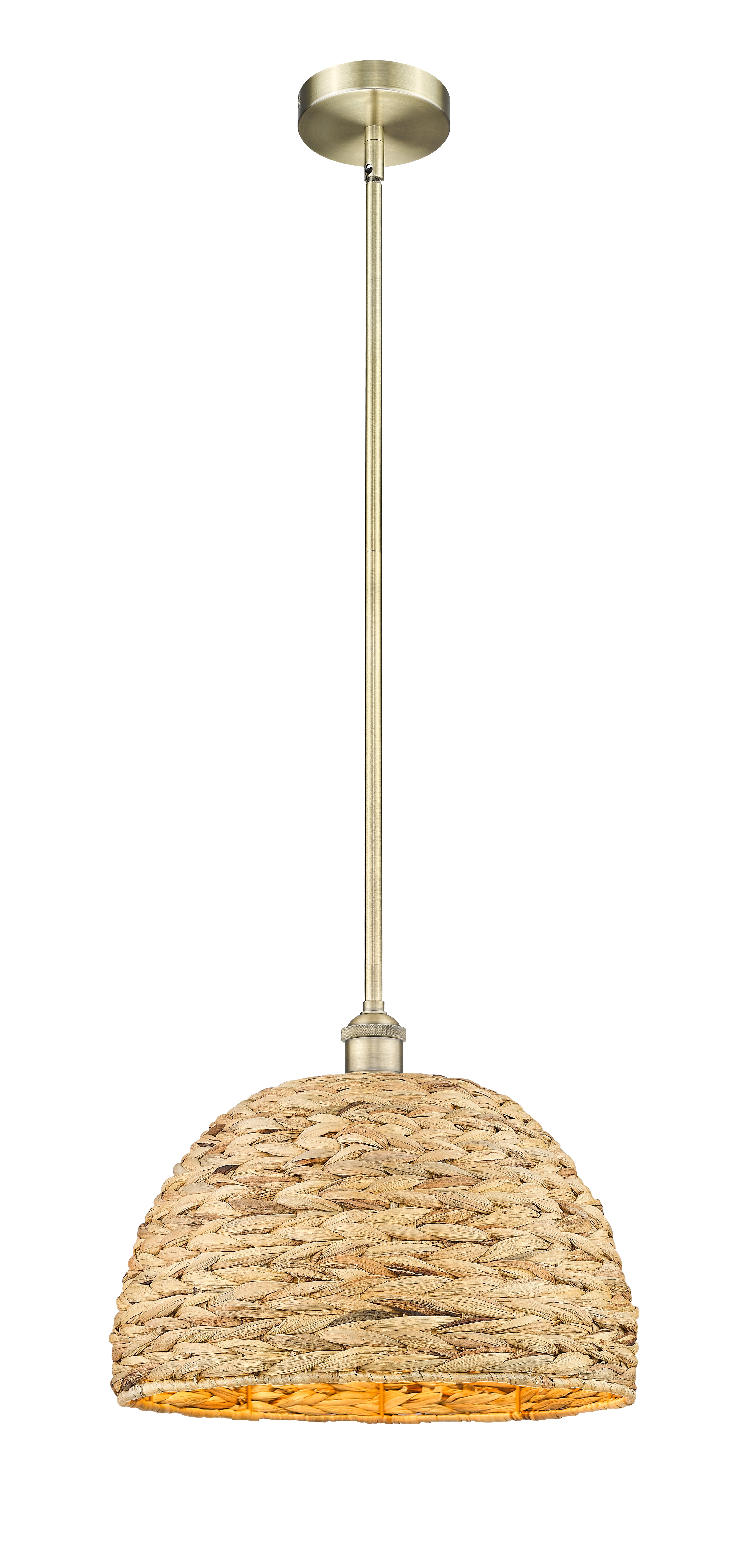 Edison Mini Pendant Antique Brass Finish