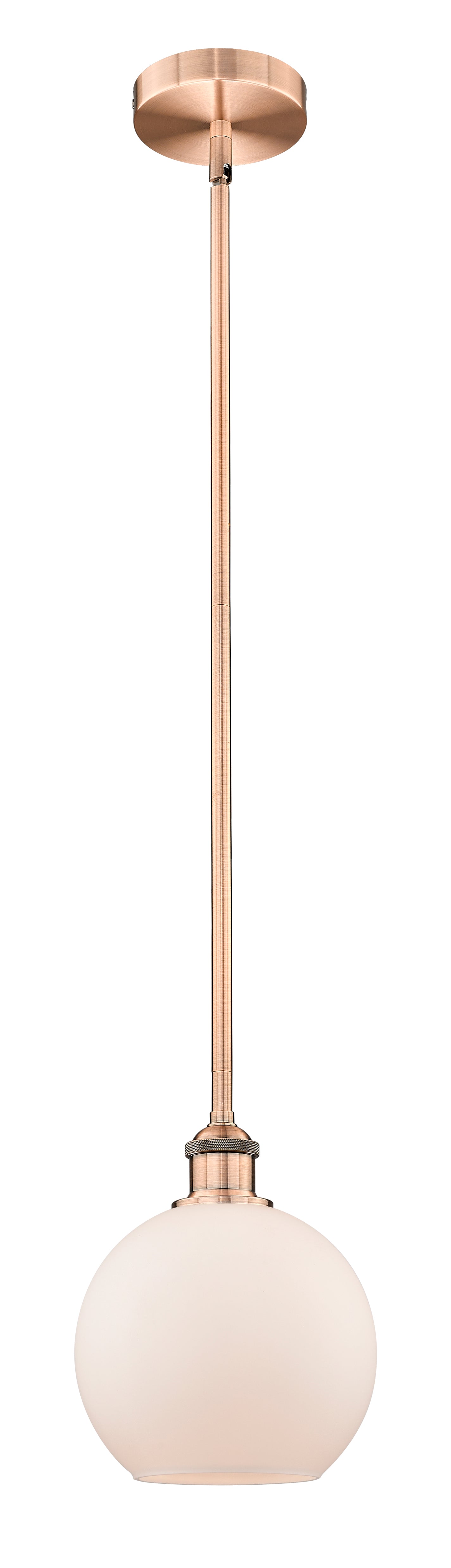Edison Mini Pendant Antique Brass Finish