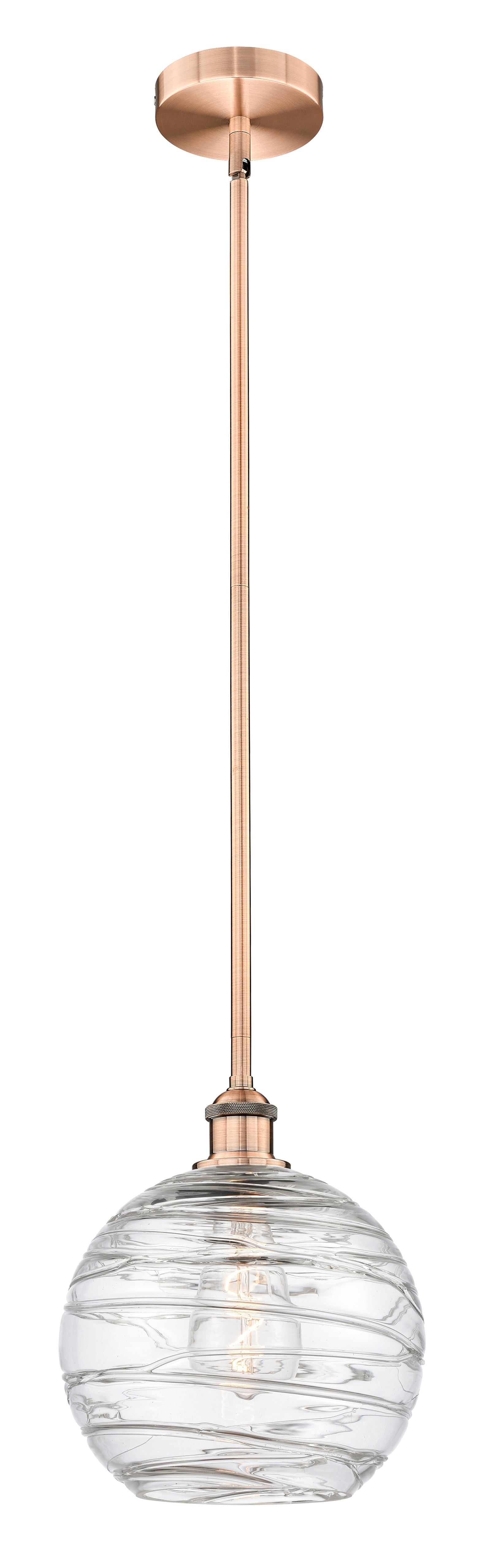 Edison Mini Pendant Antique Brass Finish