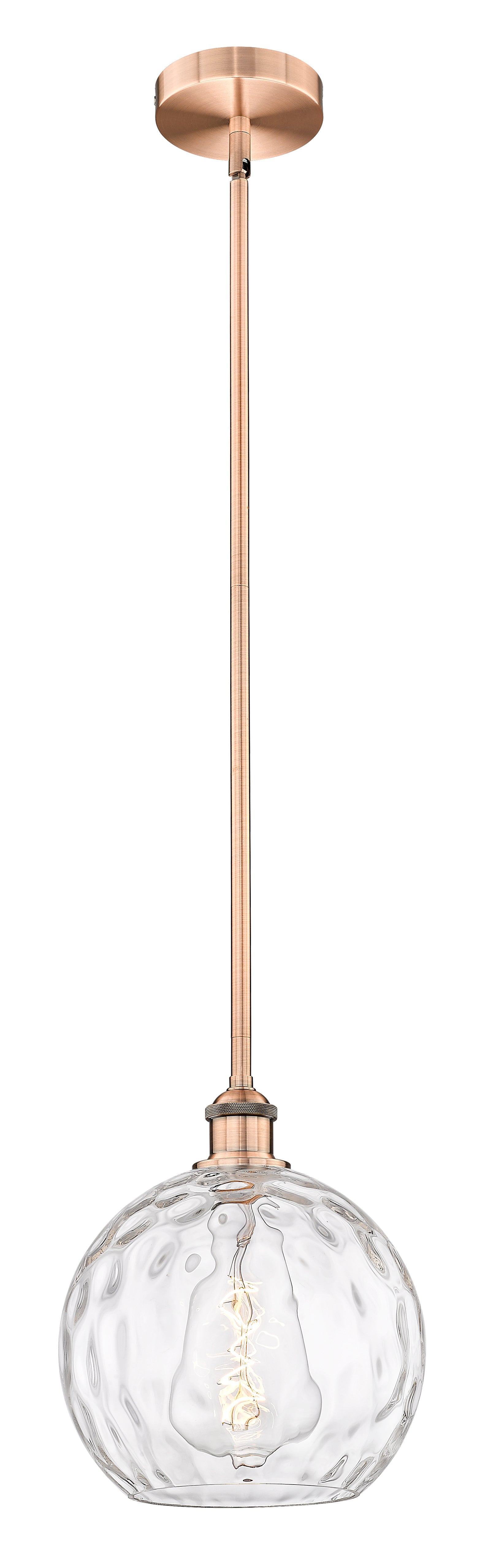 Edison Mini Pendant Antique Brass Finish