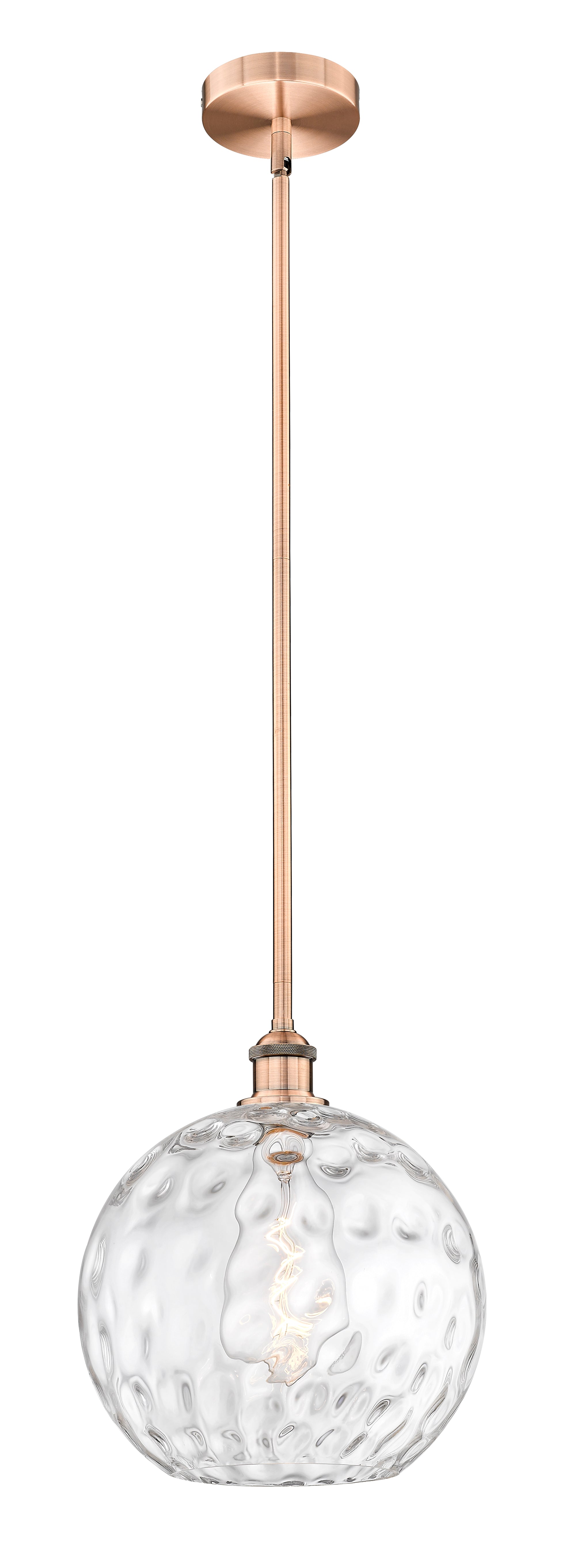 Edison Mini Pendant Brass 12 Inch