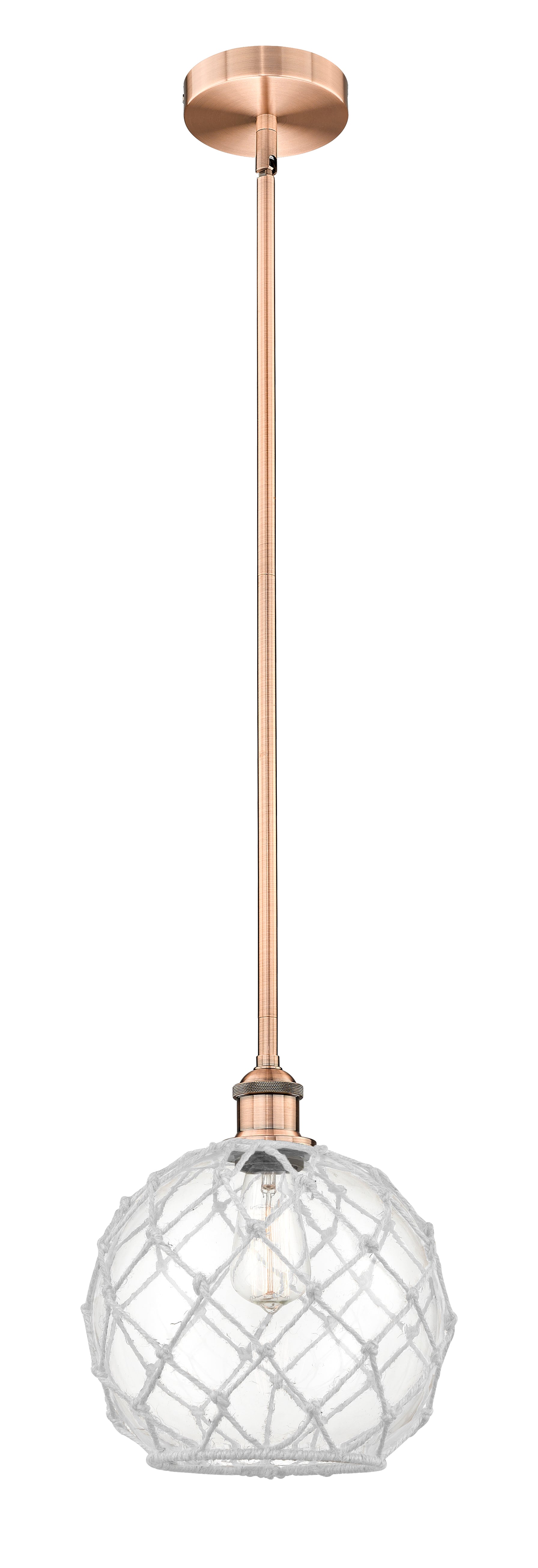 Edison Mini Pendant Antique Brass Finish