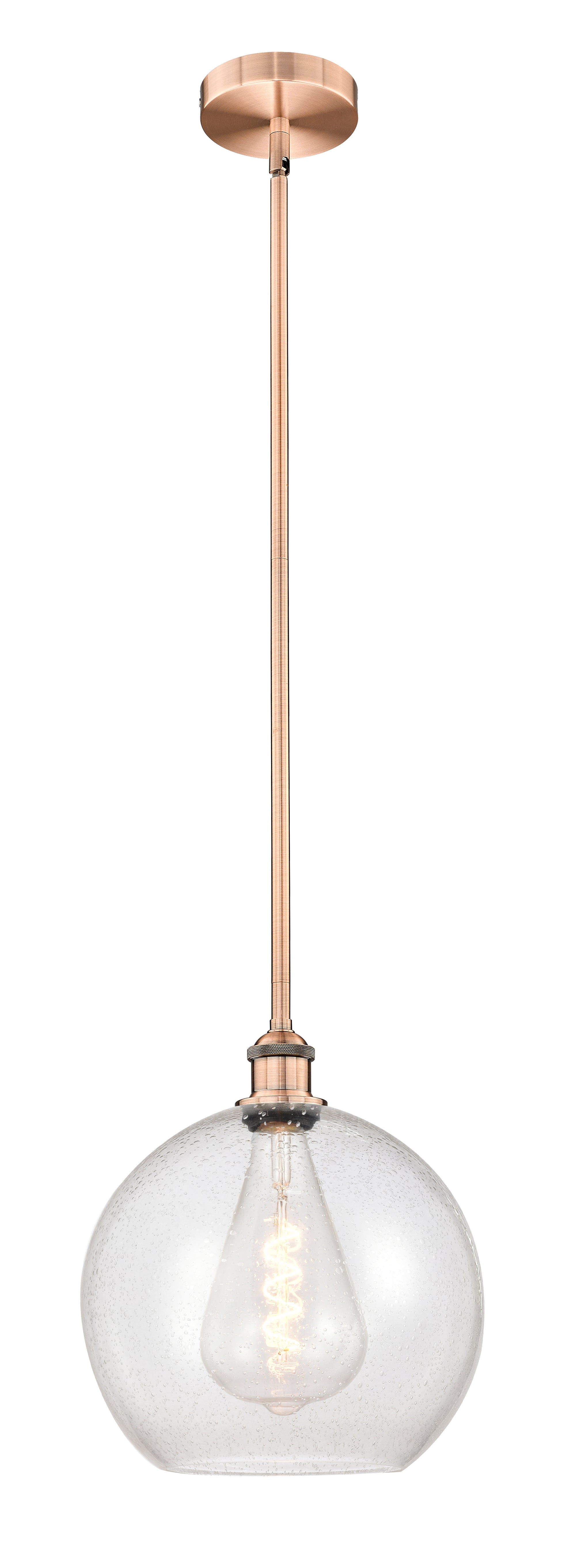 Edison Mini Pendant Antique Brass Finish