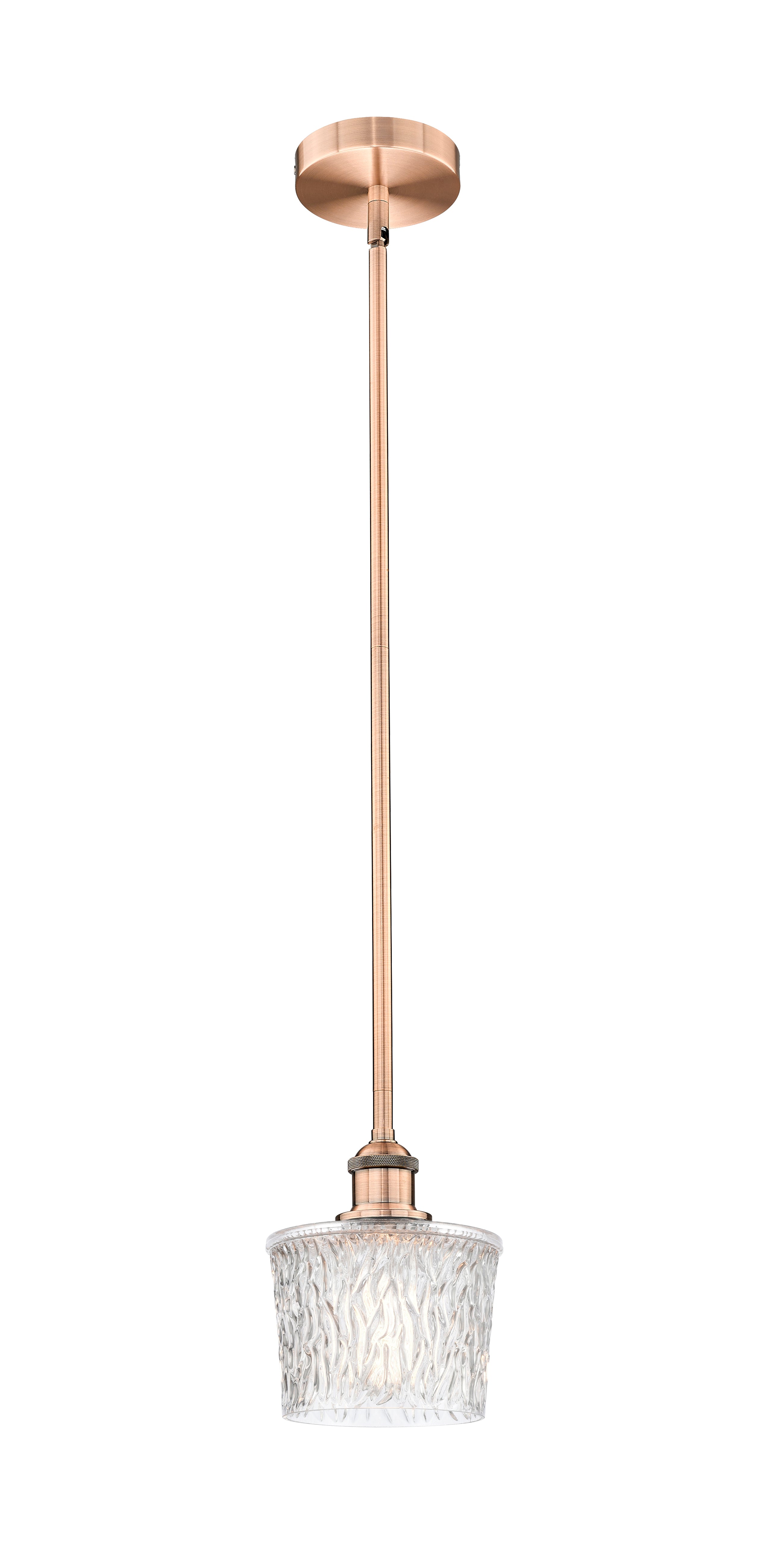 Edison Mini Pendant Antique Brass Finish