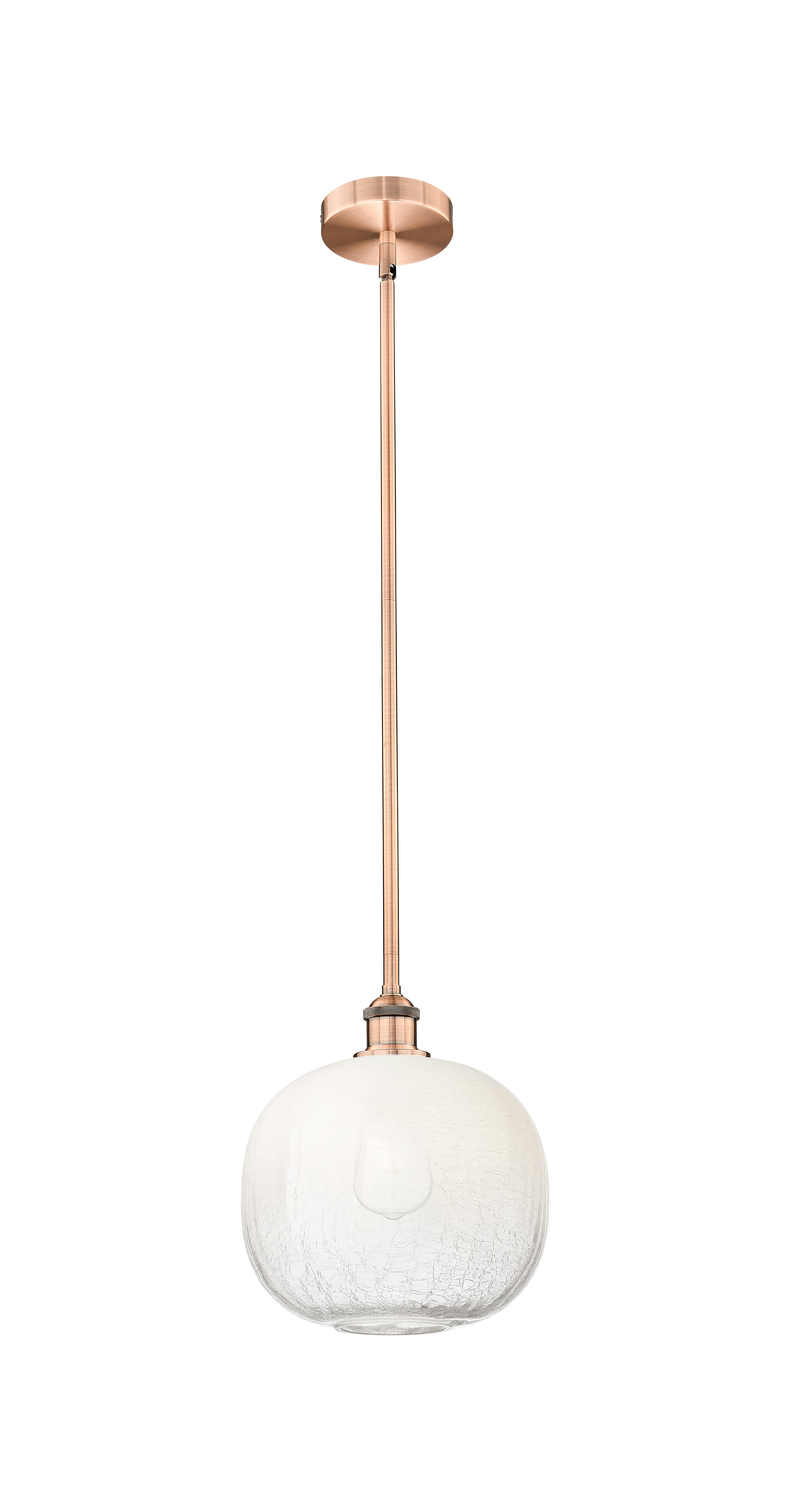 Edison Mini Pendant Antique Brass Cast
