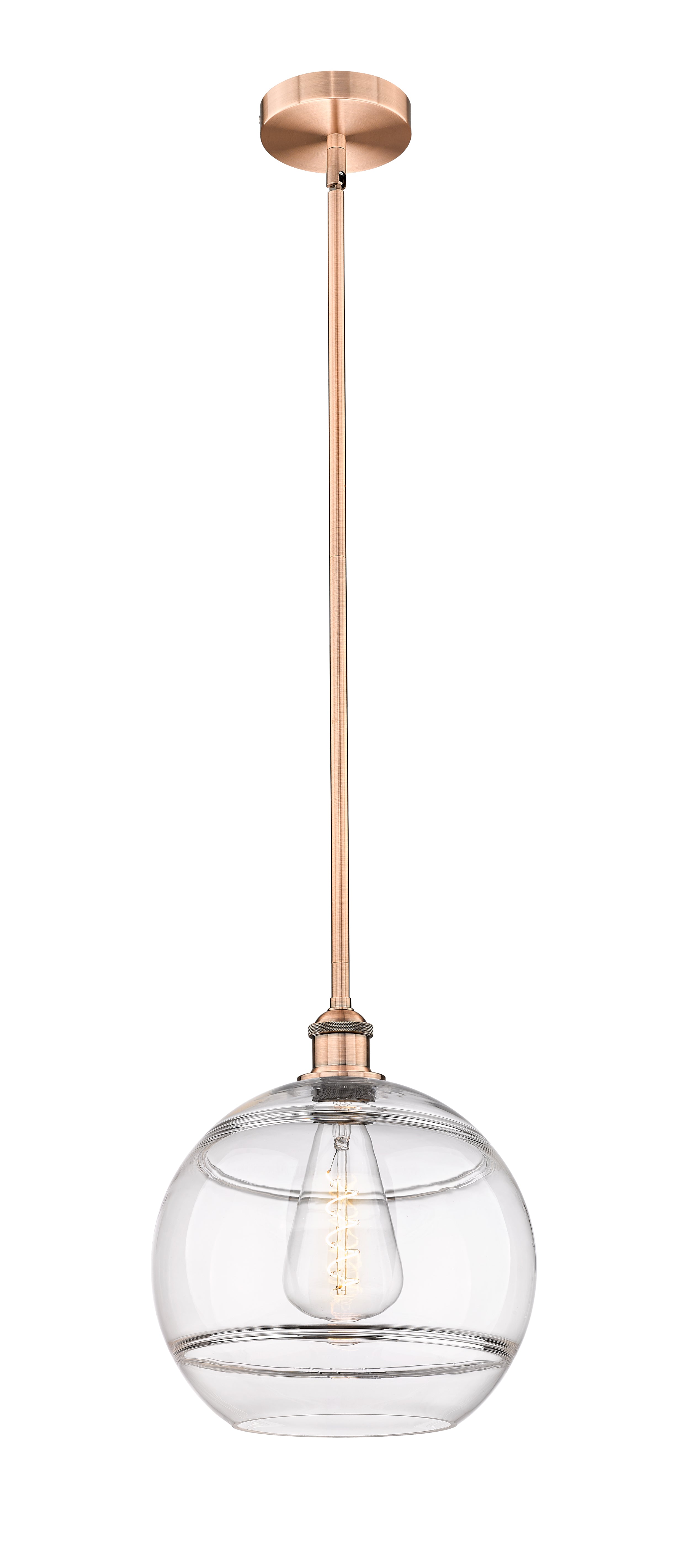 Edison Mini Pendant Antique Brass