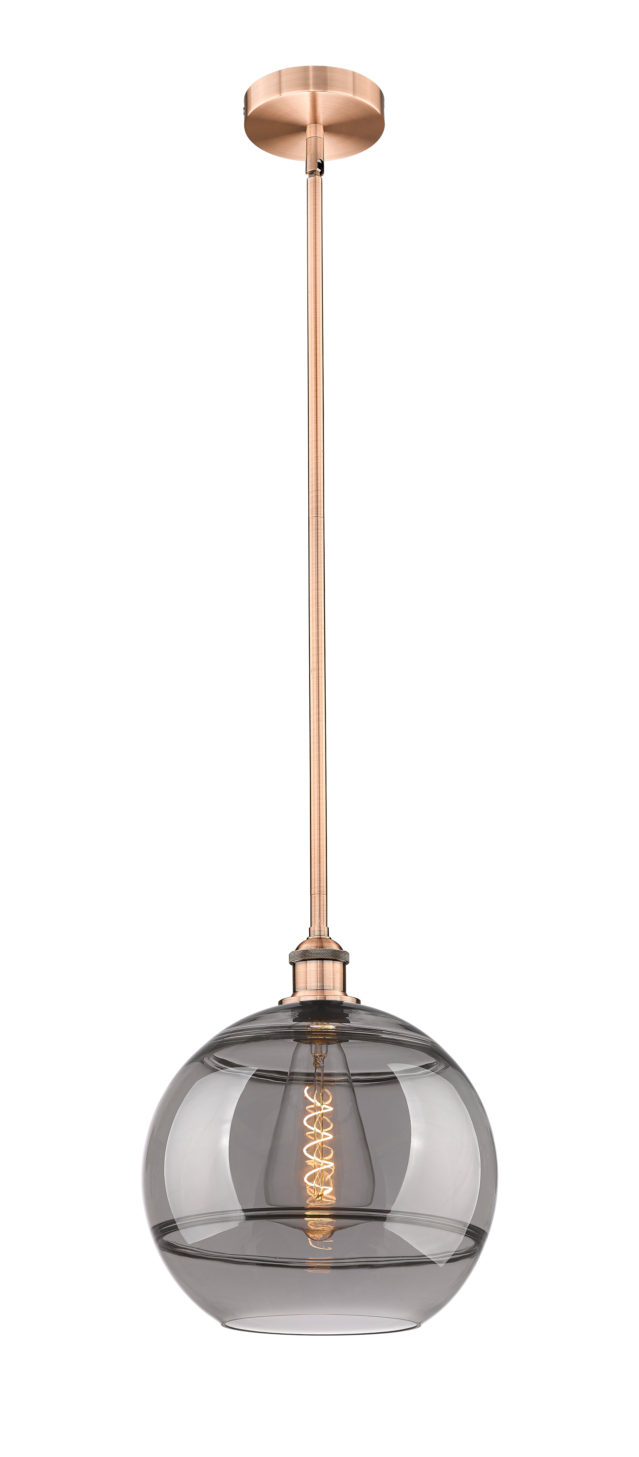Edison Mini Pendant Antique Brass