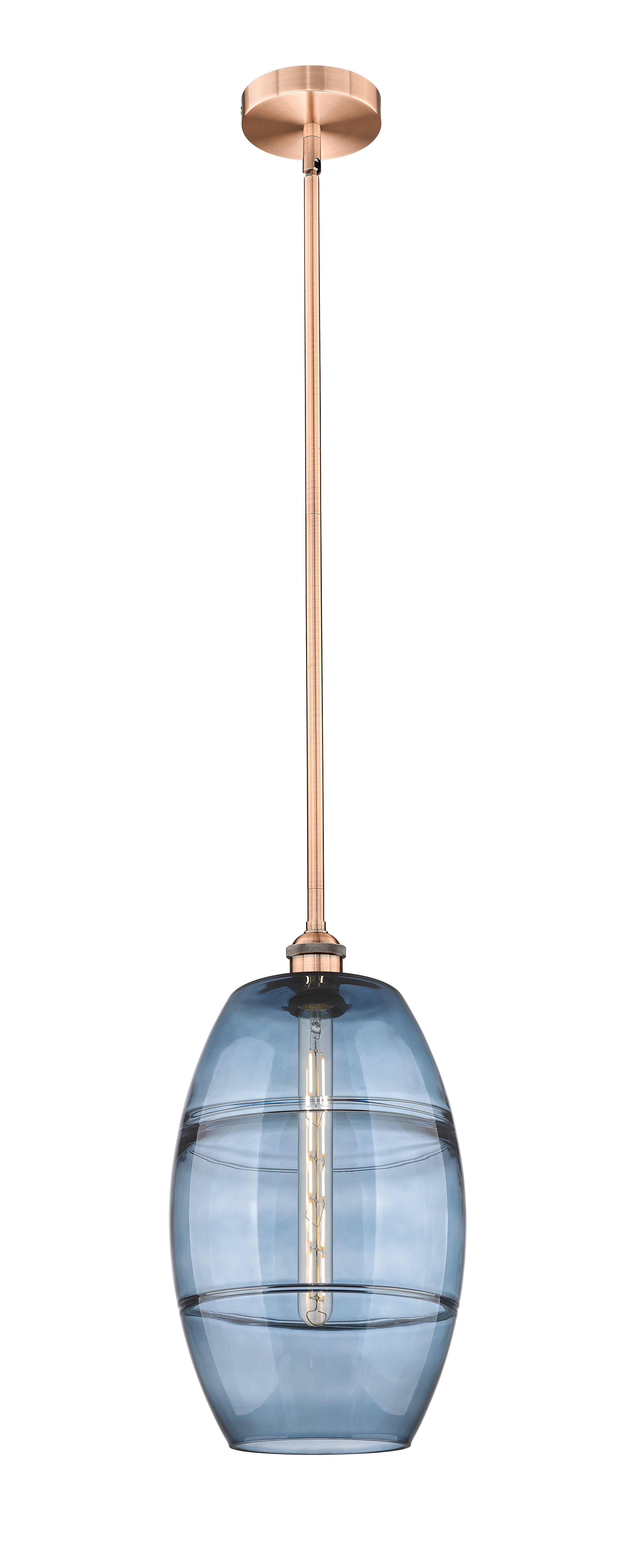 Edison Mini Pendant Antique Brass Finish