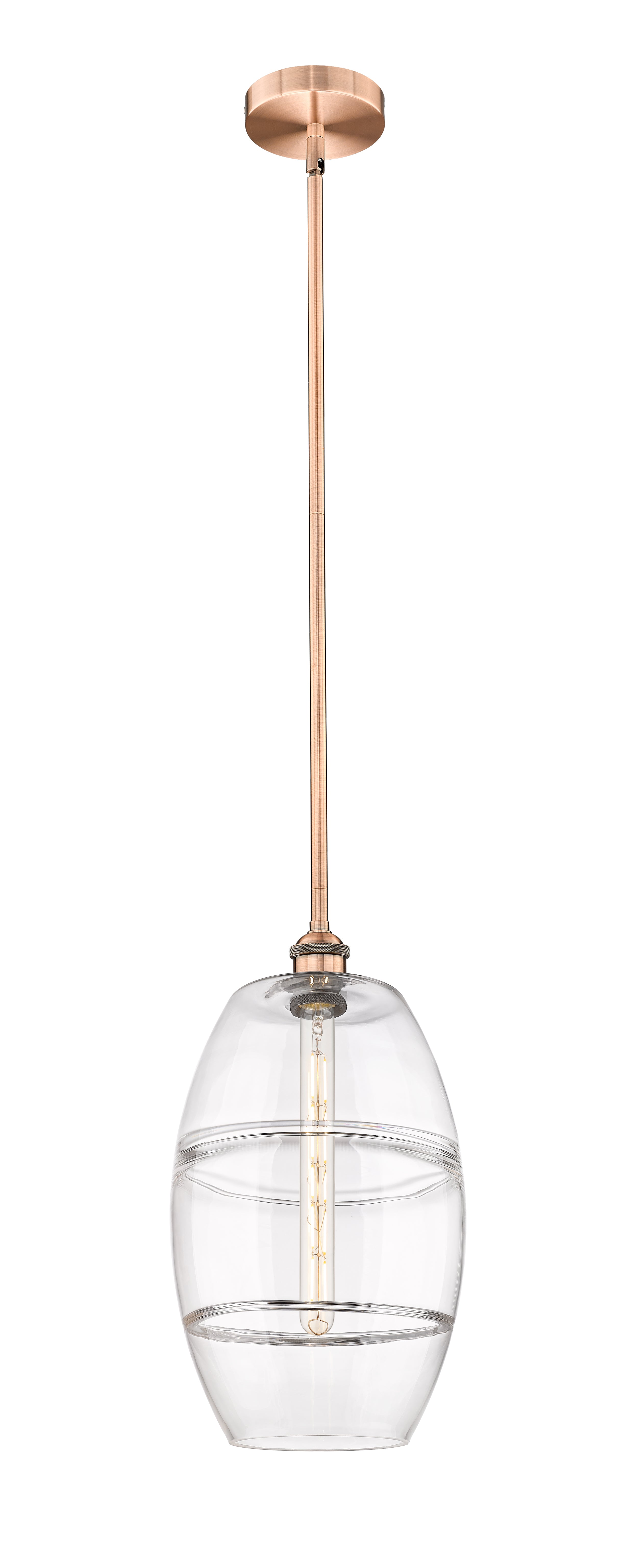 Edison Mini Pendant Antique Brass Finish