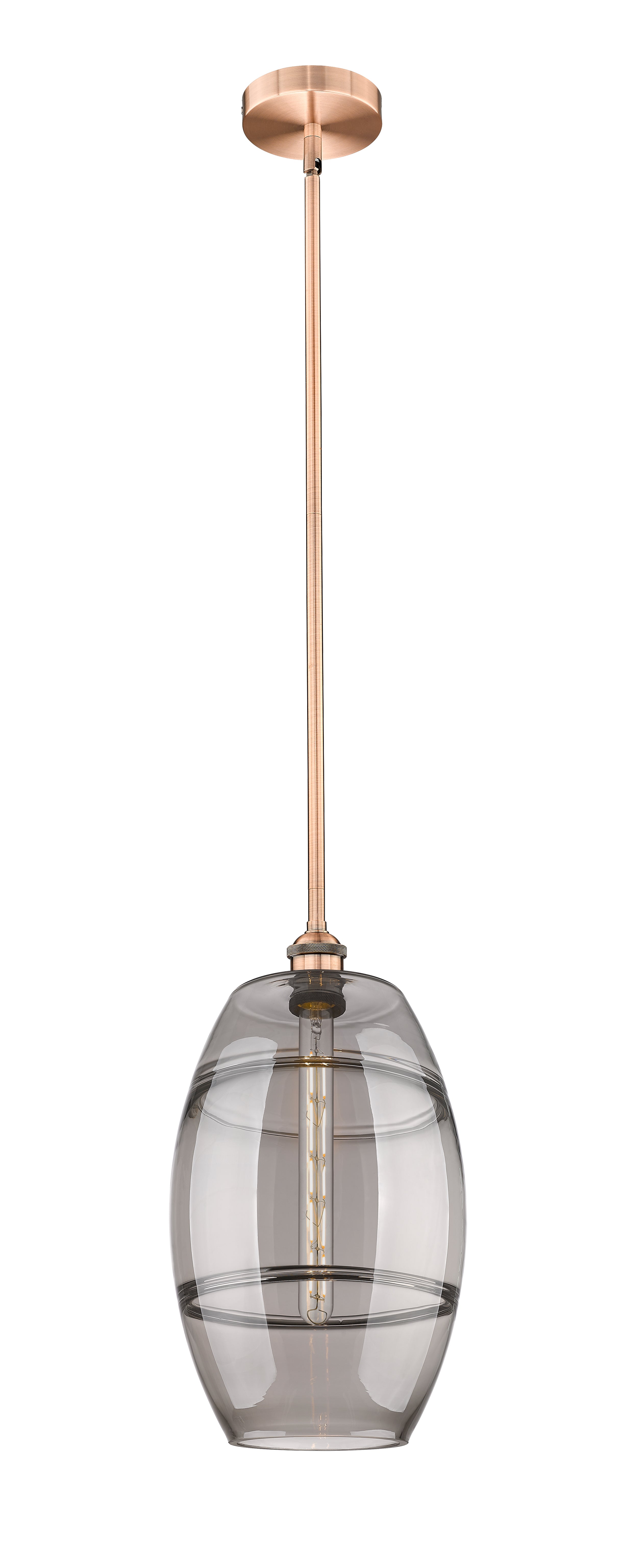 Edison Mini Pendant Antique Brass Finish