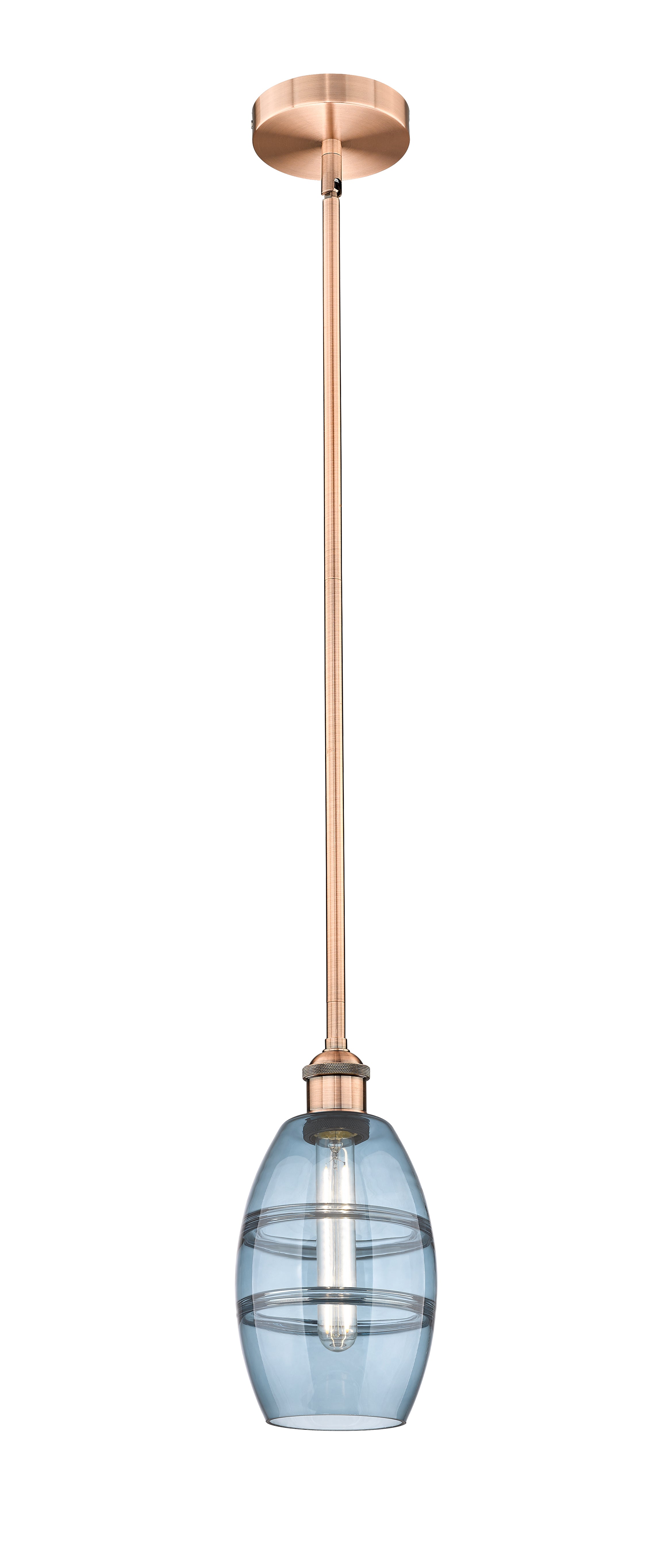 Edison Mini Pendant Antique Brass Finish