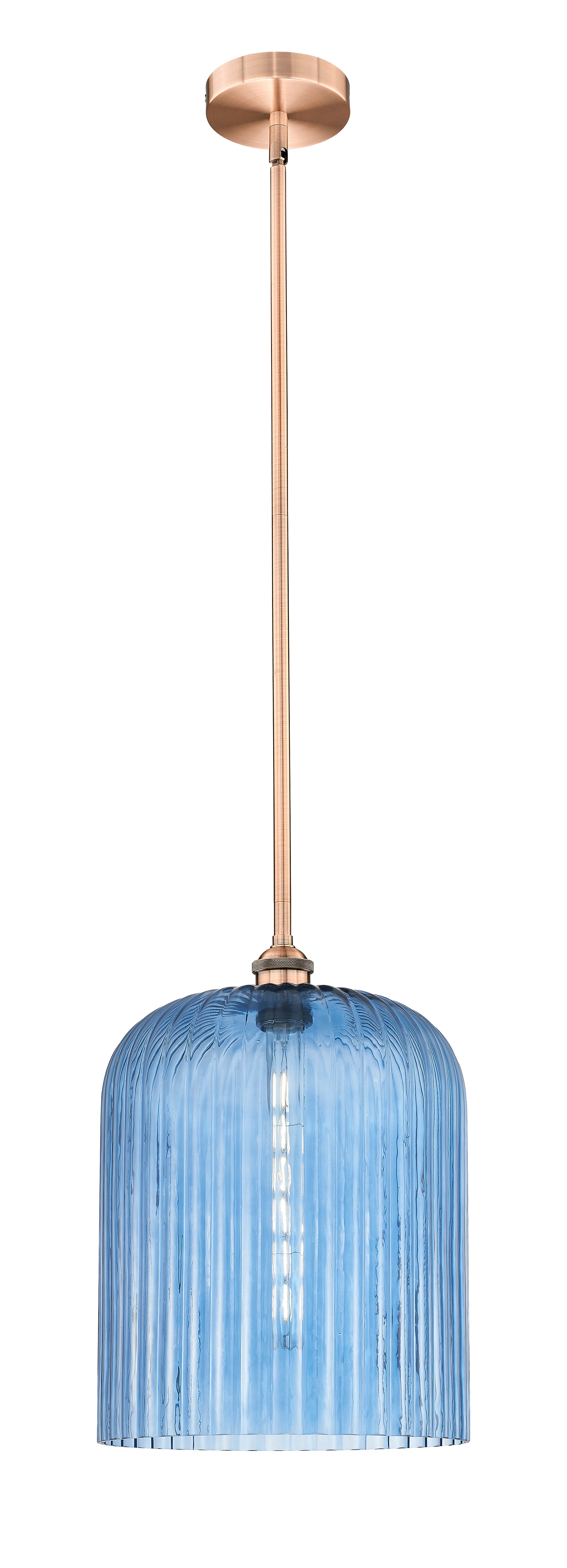 Edison Mini Pendant Antique Brass Finish