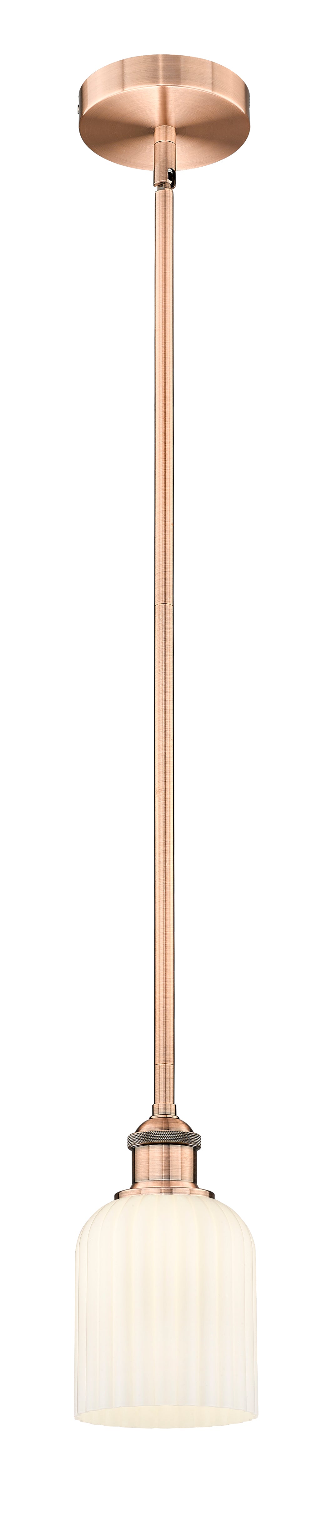 Edison Mini Pendant Antique Brass Finish