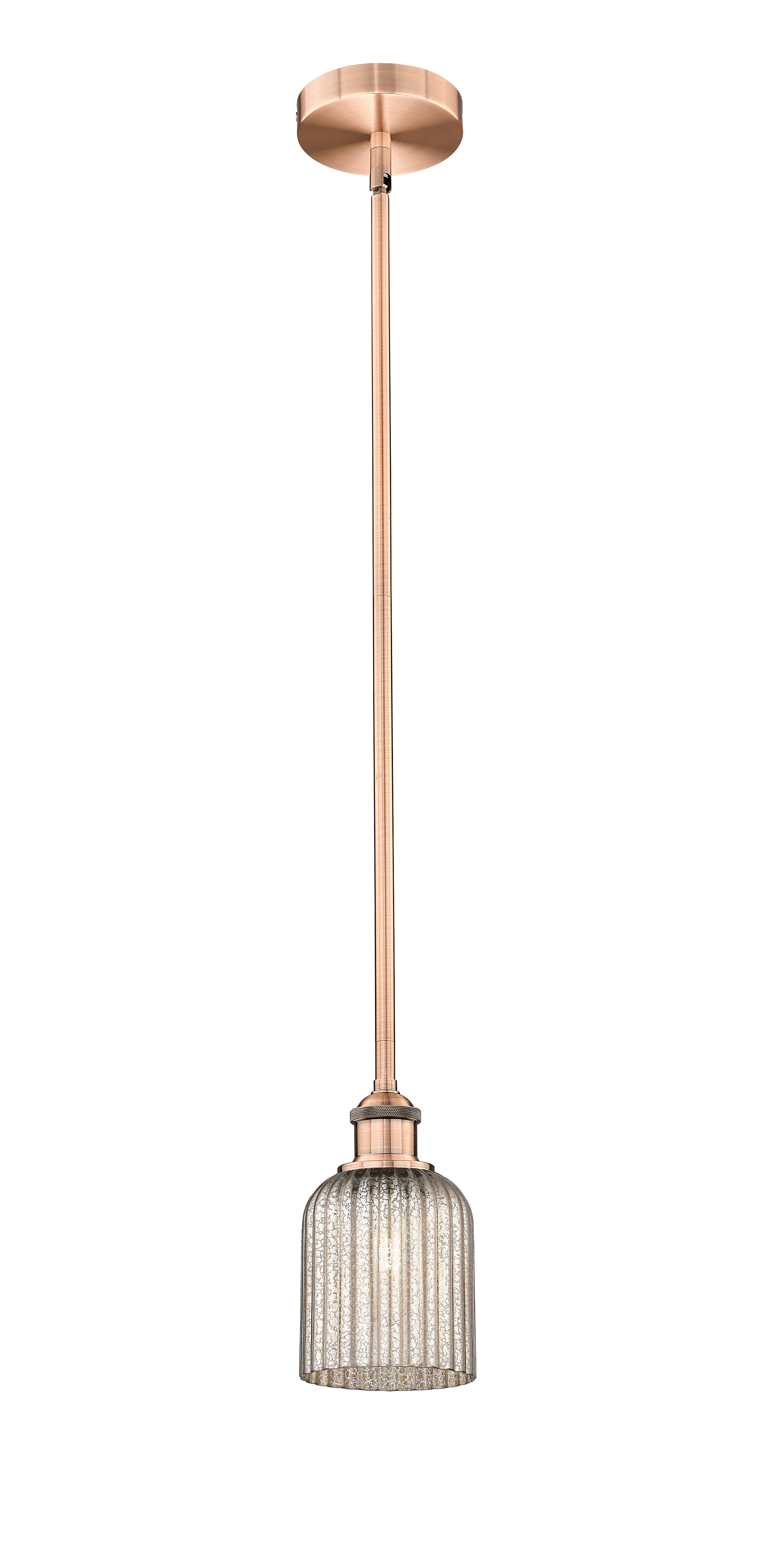Edison Mini Pendant Antique Brass Finish