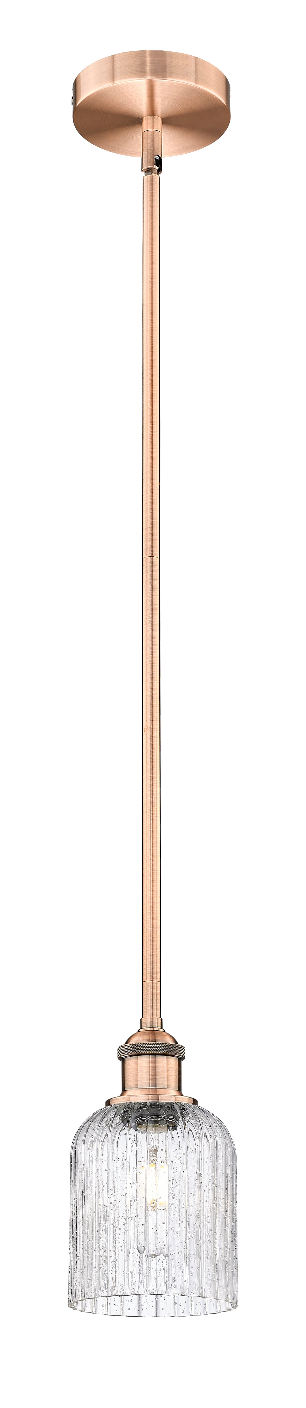 Edison Mini Pendant Antique Brass Finish