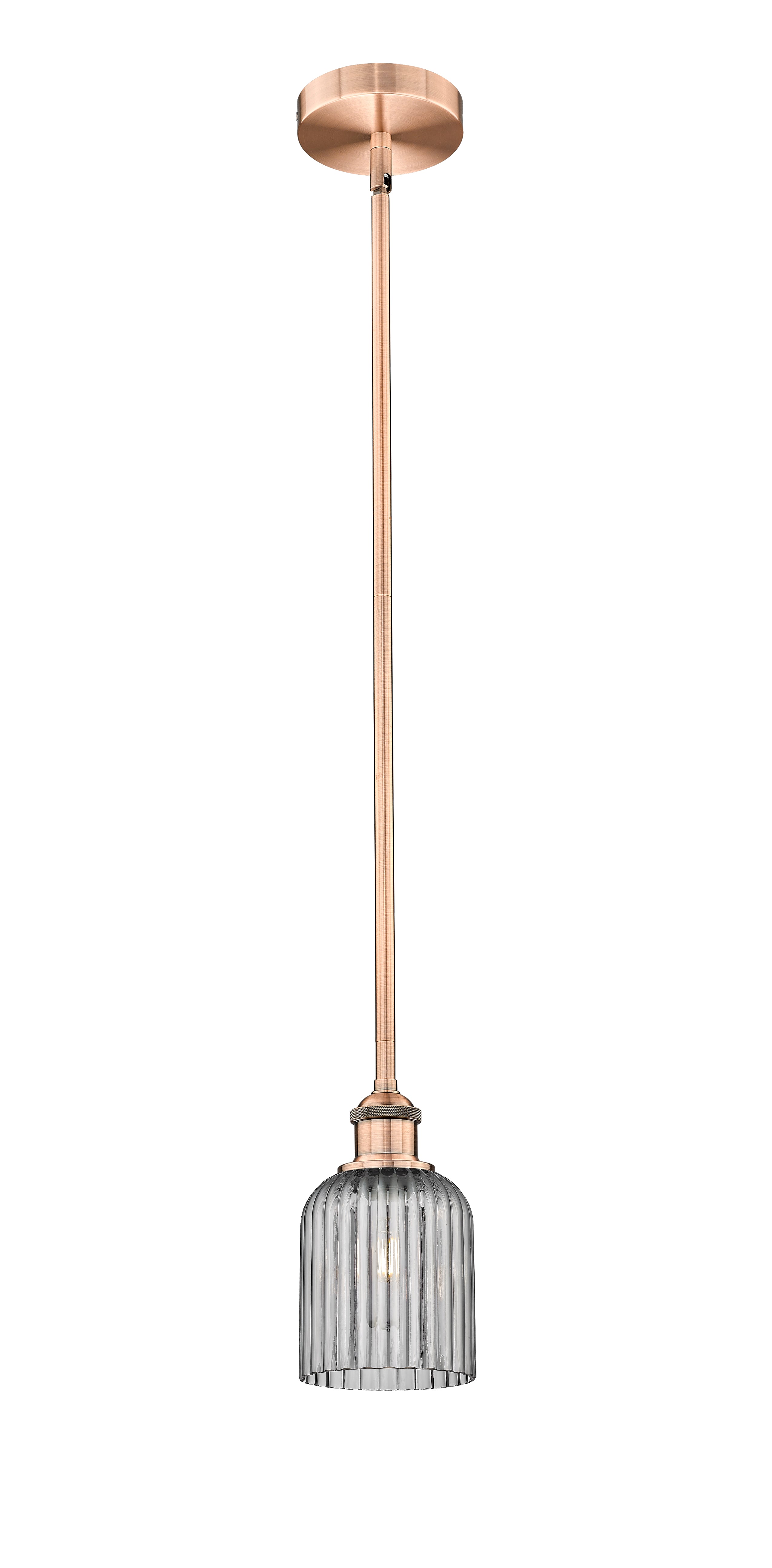 Edison Mini Pendant Antique Brass Finish
