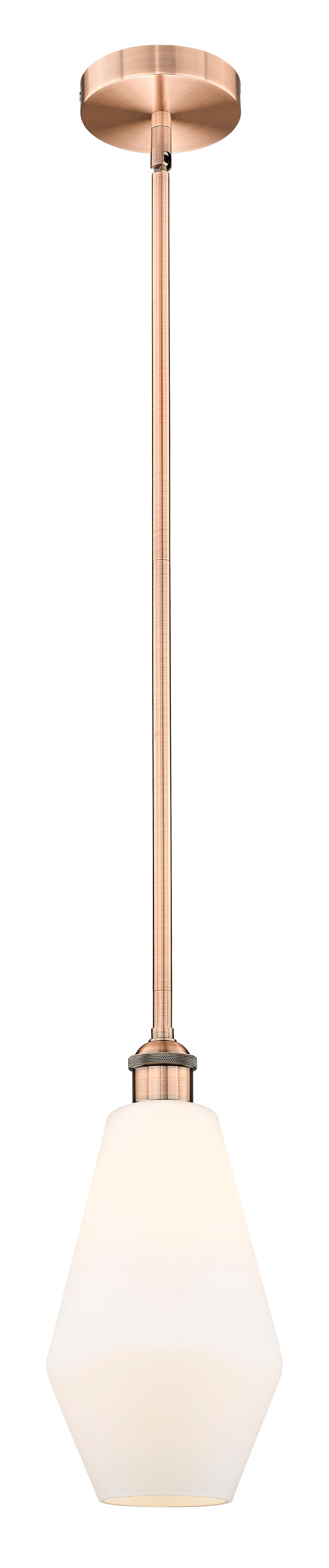 Edison Mini Pendant Antique Brass Finish
