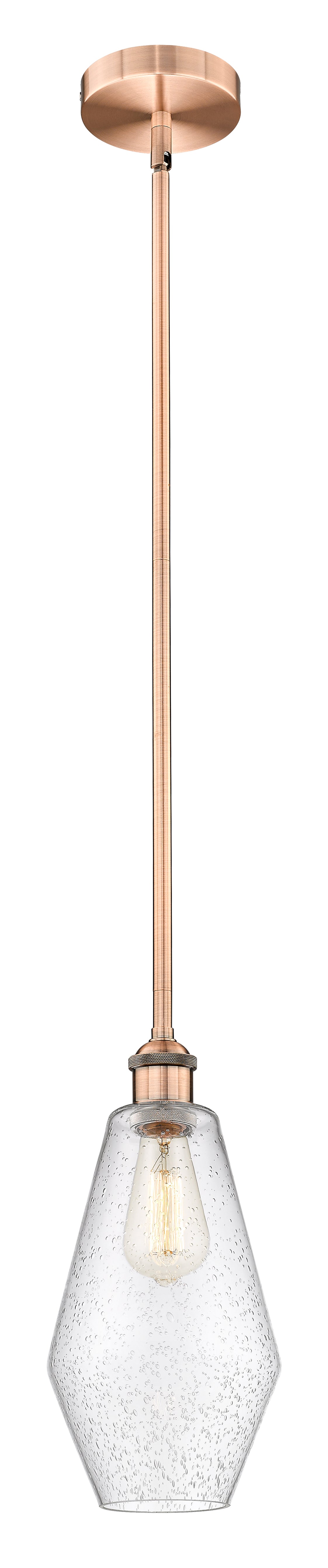 Edison Mini Pendant Antique Brass Finish