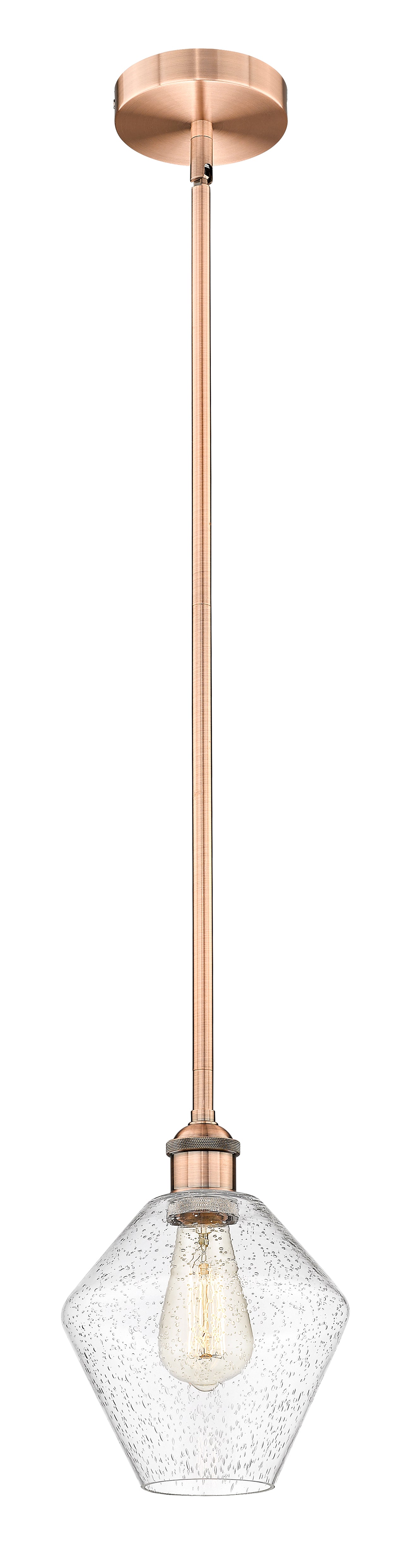 Edison Mini Pendant Antique Brass Finish