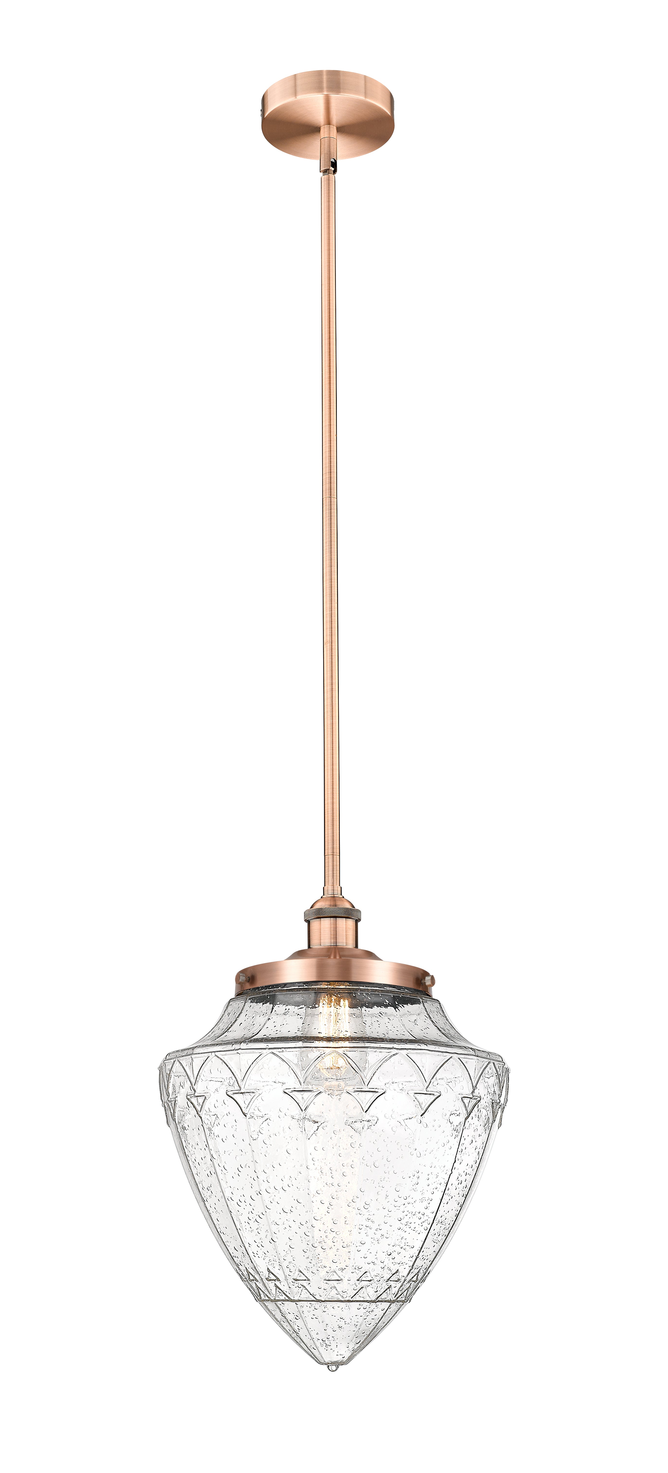 Edison Mini Pendant Antique Brass 11.75