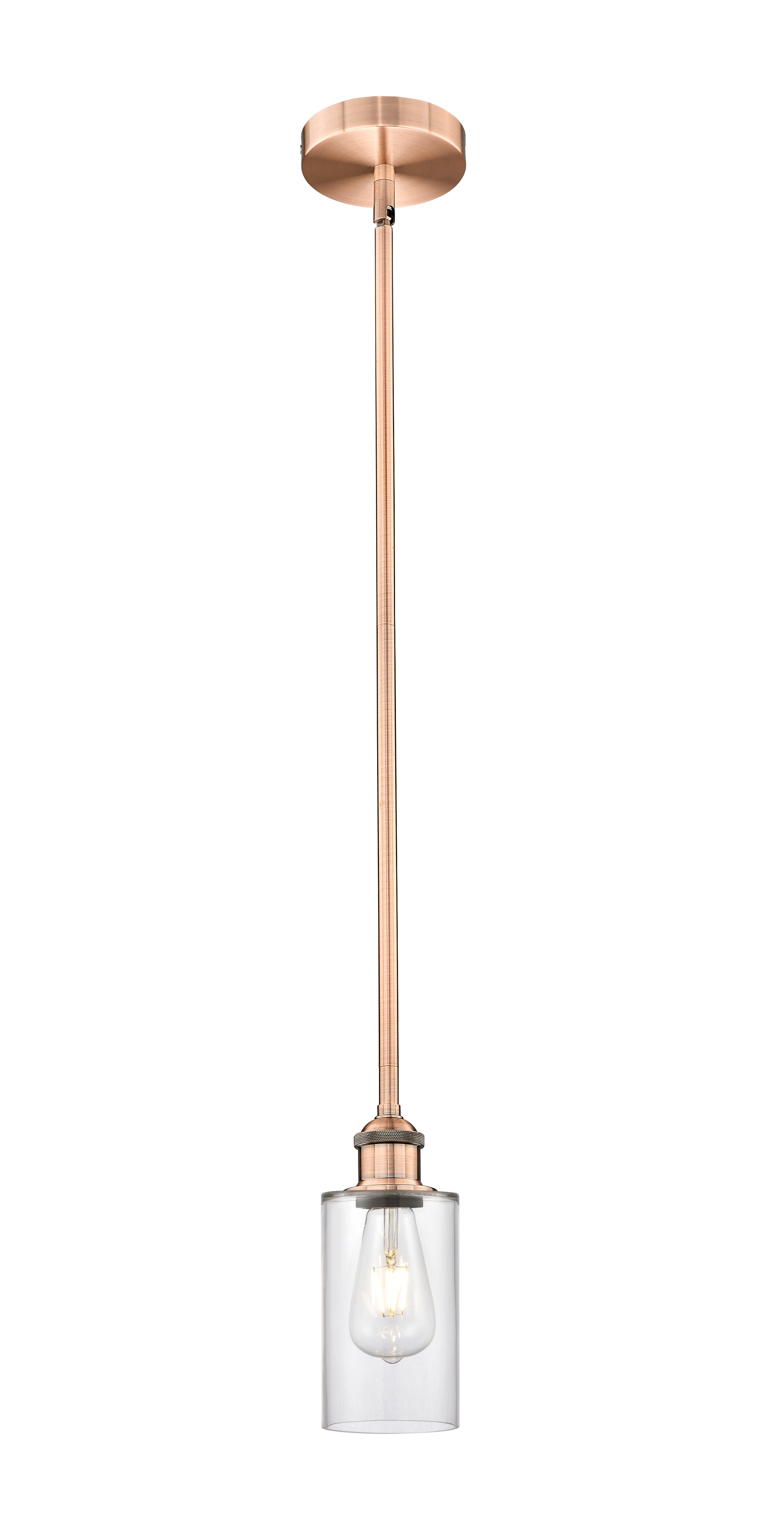 Edison Mini Pendant Antique Brass Finish