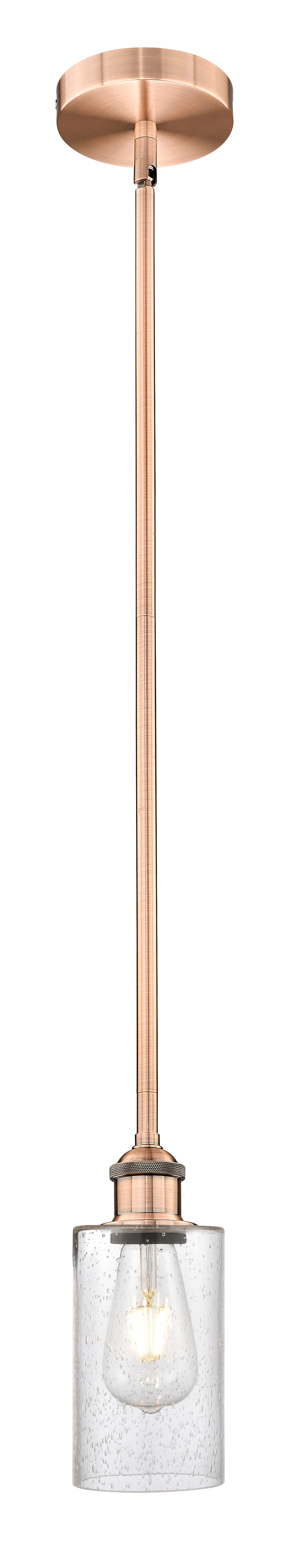 Edison Mini Pendant Antique Brass Finish