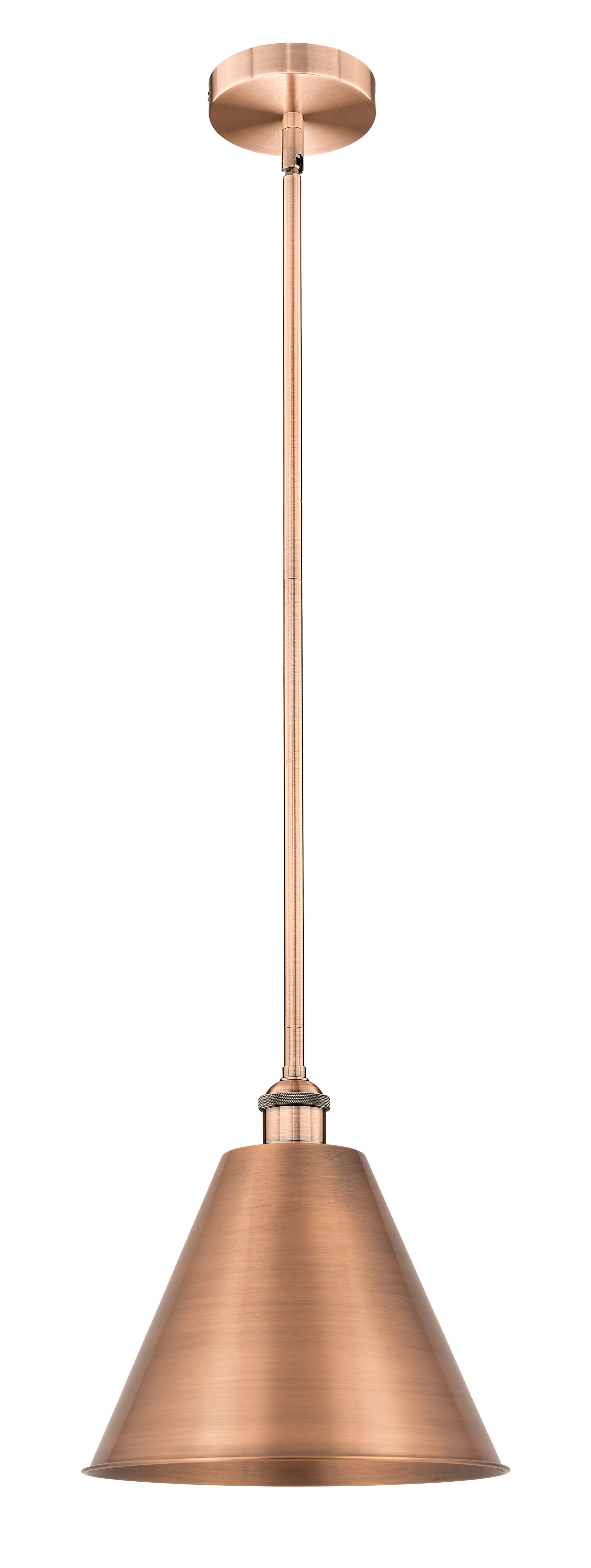 Edison Mini Pendant Antique Brass Finish
