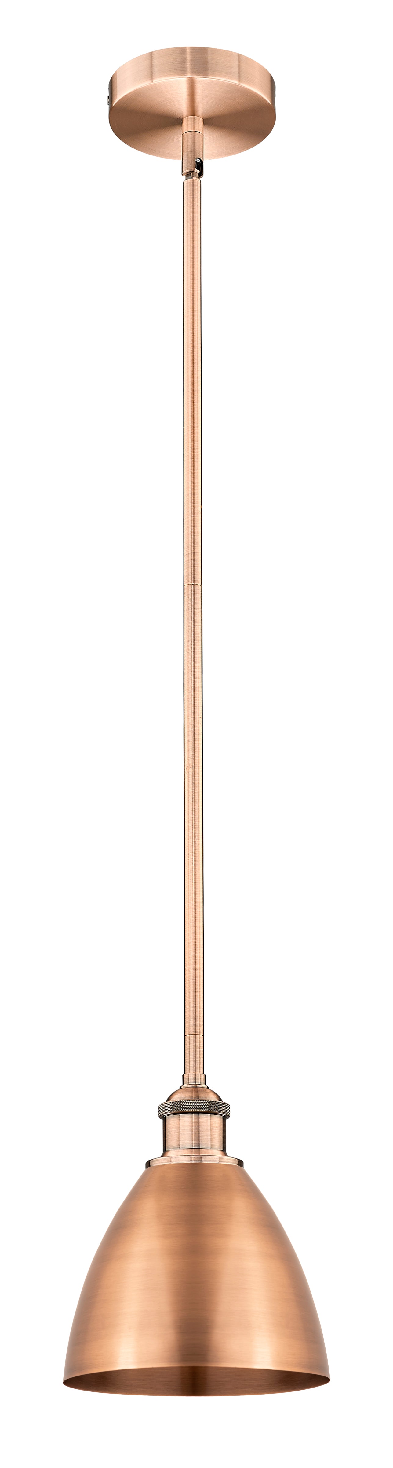 Edison Mini Pendant Antique Brass Finish