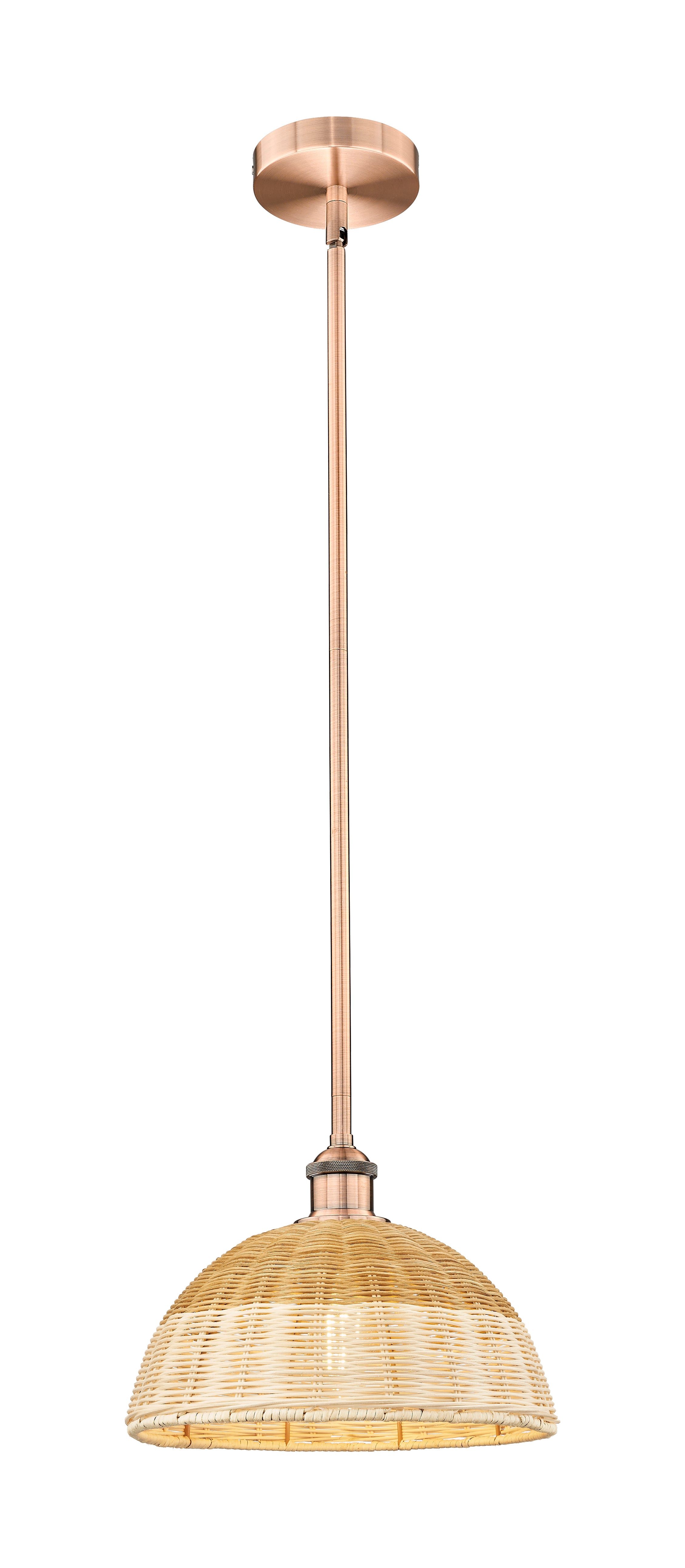Edison Mini Pendant Antique Brass Finish