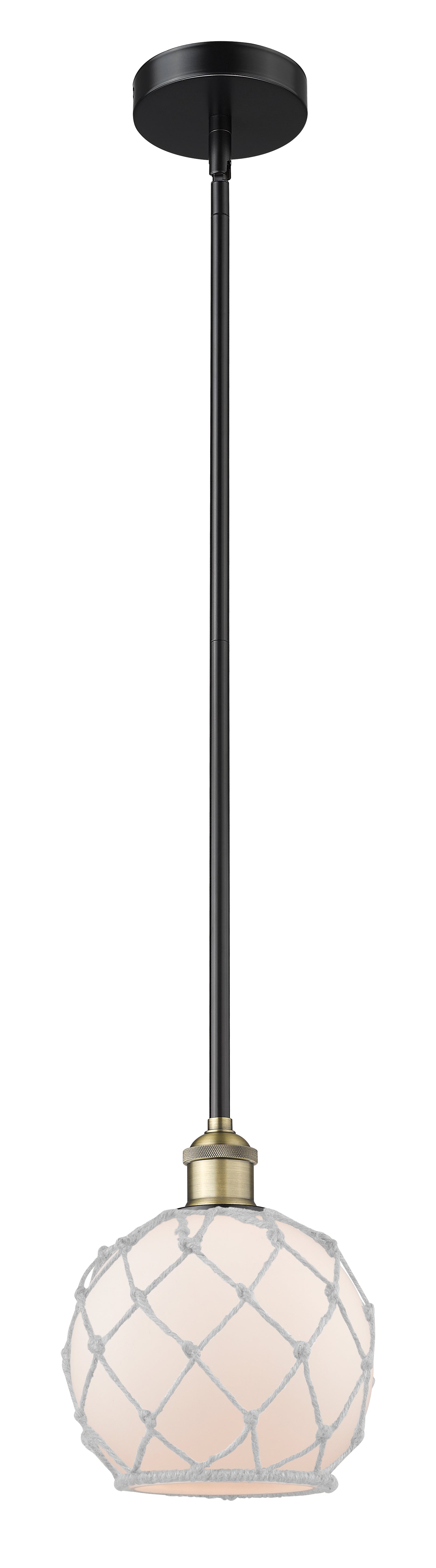 Edison Mini Pendant Antique Brass Finish