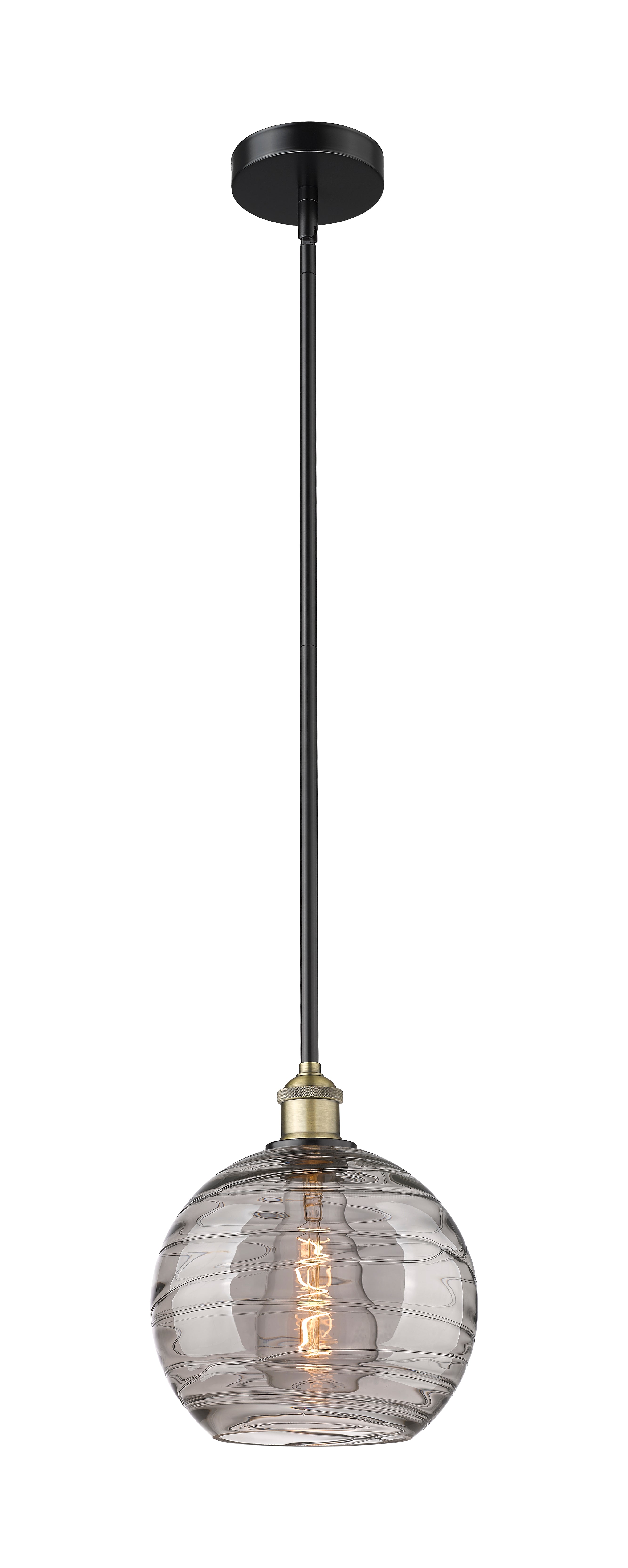 Edison Mini Pendant Antique Brass Finish