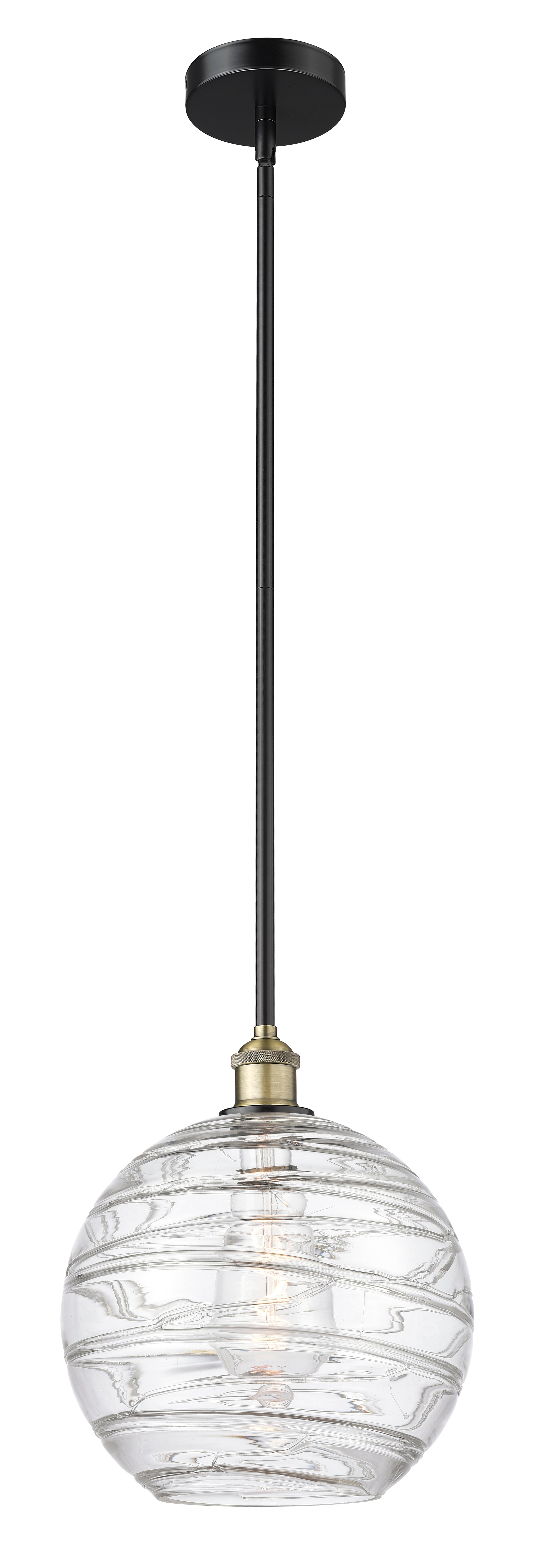 Edison Mini Pendant Antique Brass Finish