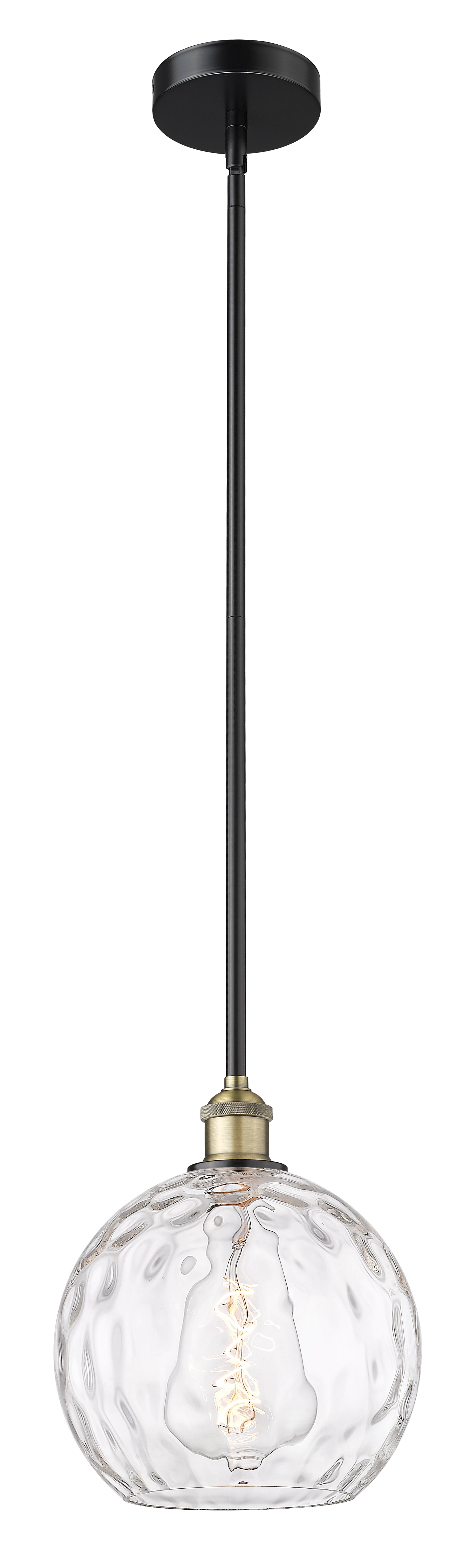 Edison Mini Pendant Antique Brass Finish