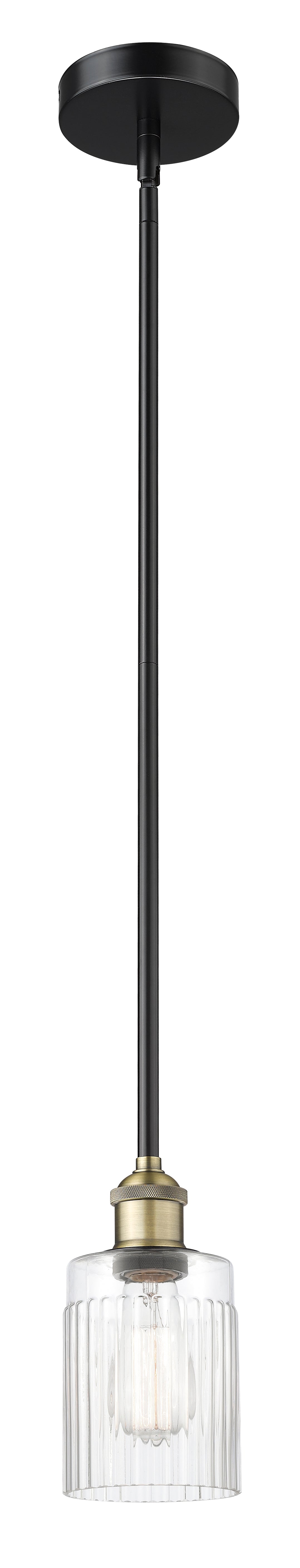 Edison Mini Pendant Antique Brass Finish