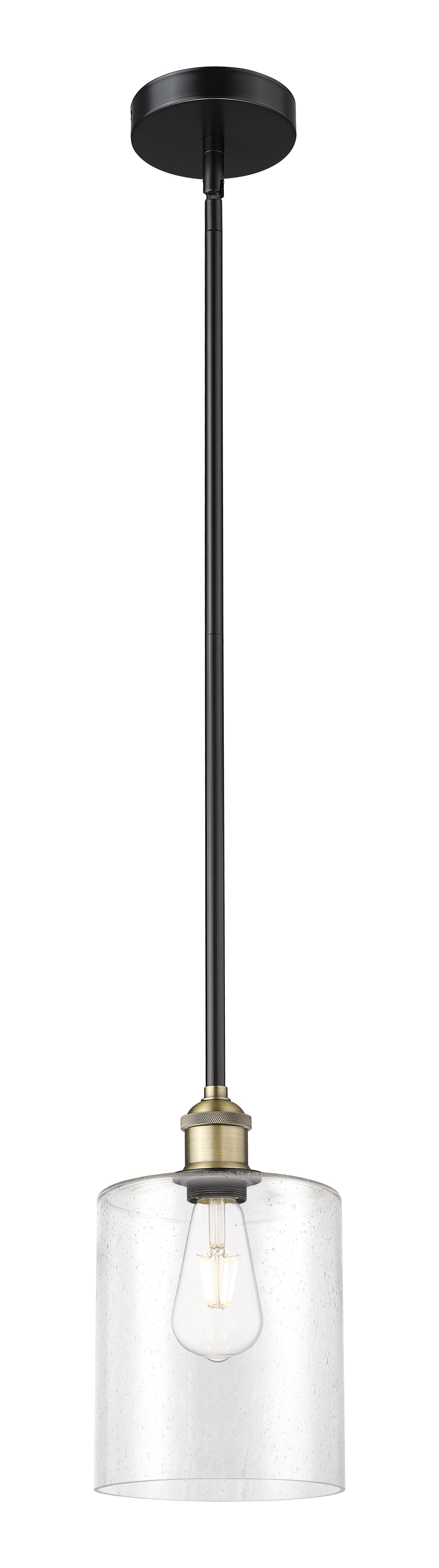 Edison Mini Pendant Antique Brass Finish