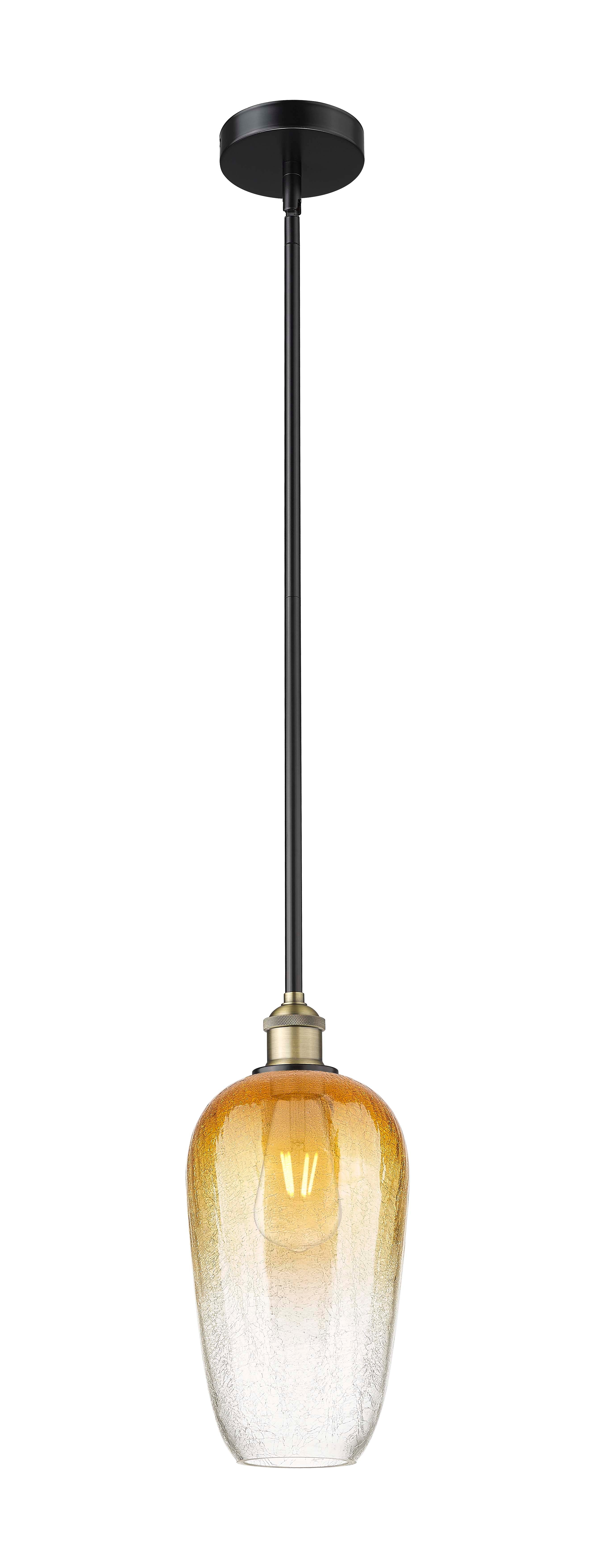 Edison Mini Pendant Antique Cast Brass