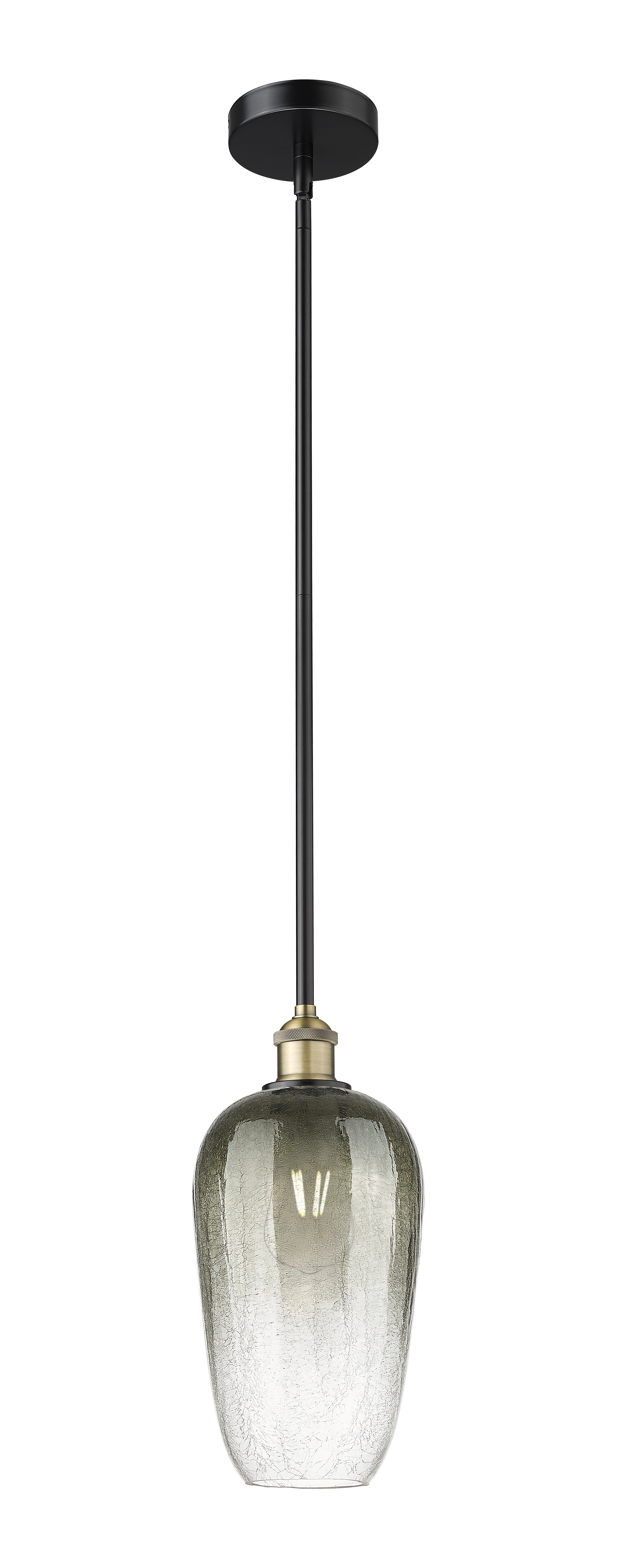 Edison Mini Pendant Antique Cast Brass