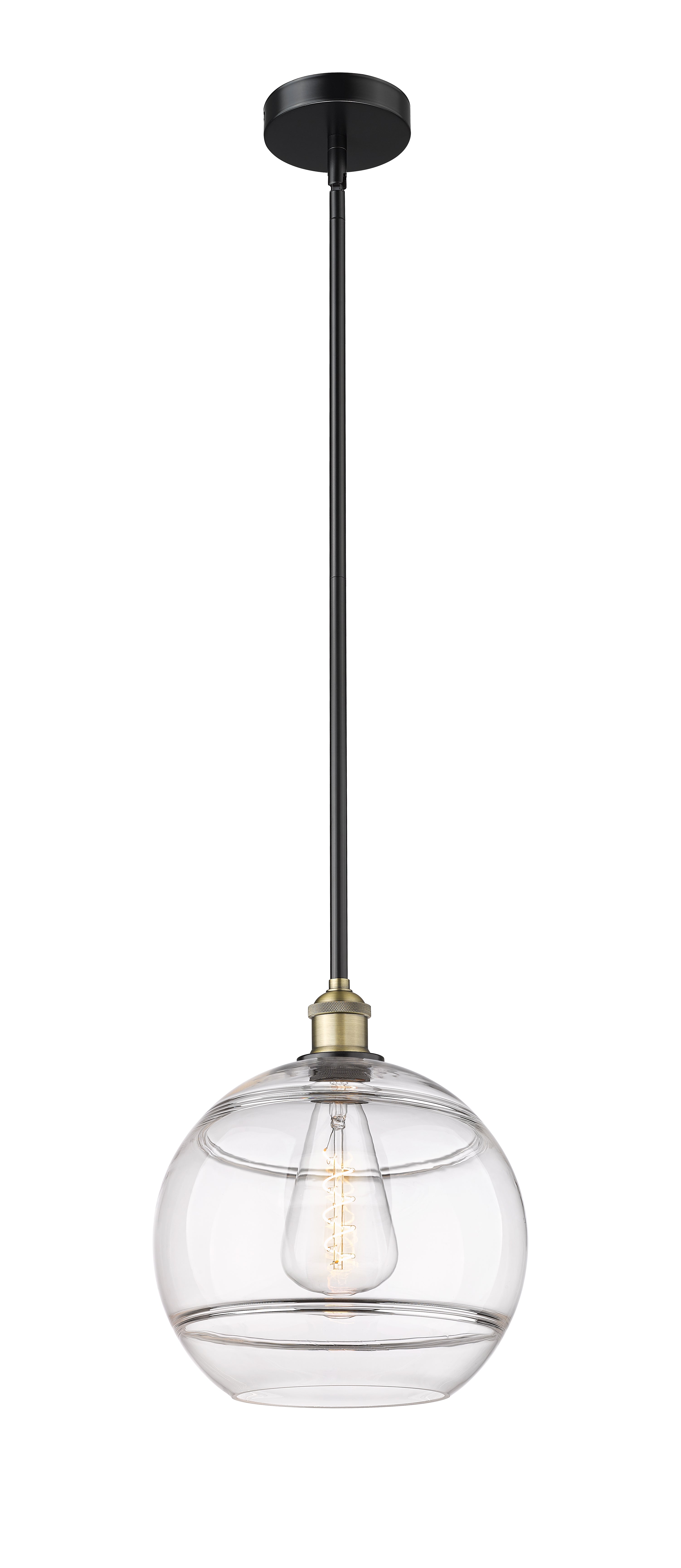 Edison Mini Pendant Antique Brass