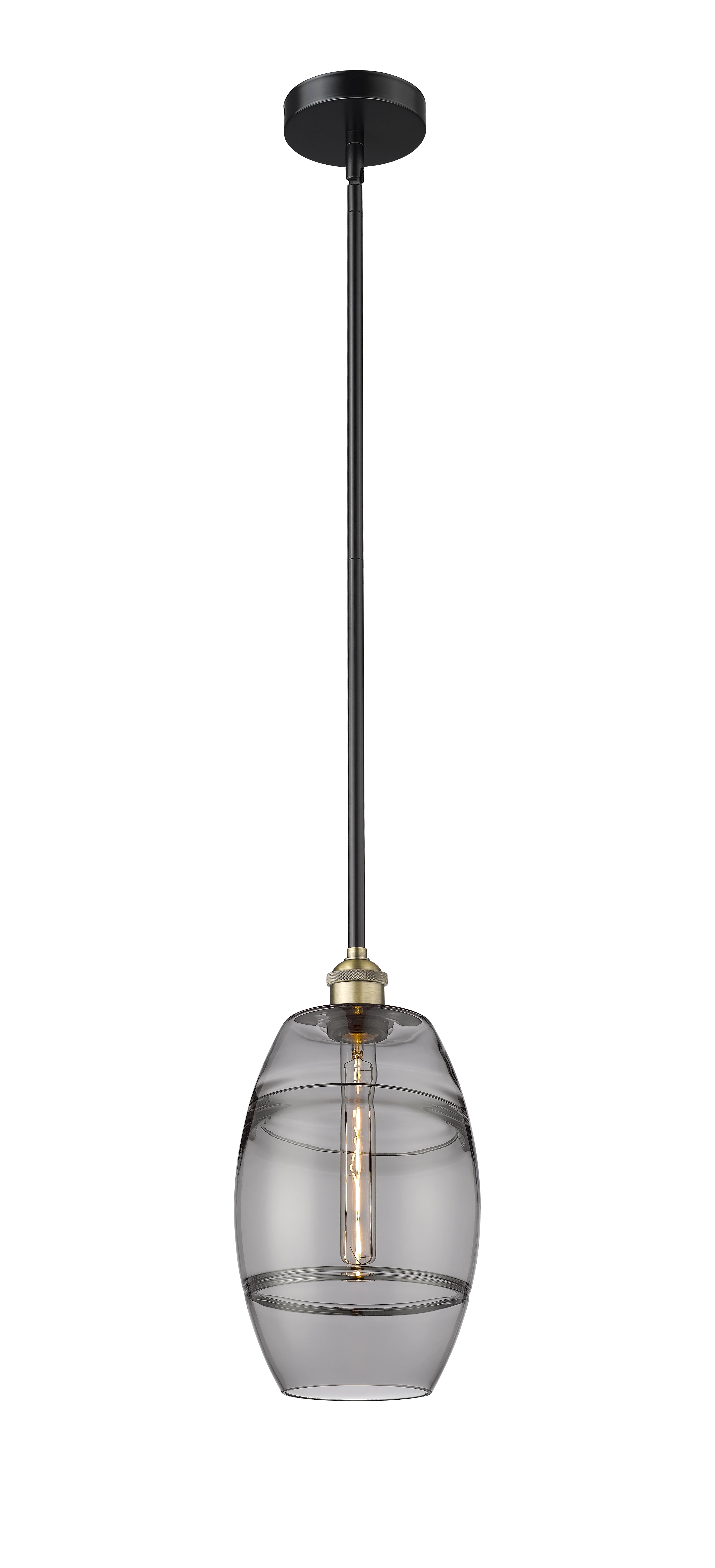 Edison Mini Pendant Antique Brass Finish