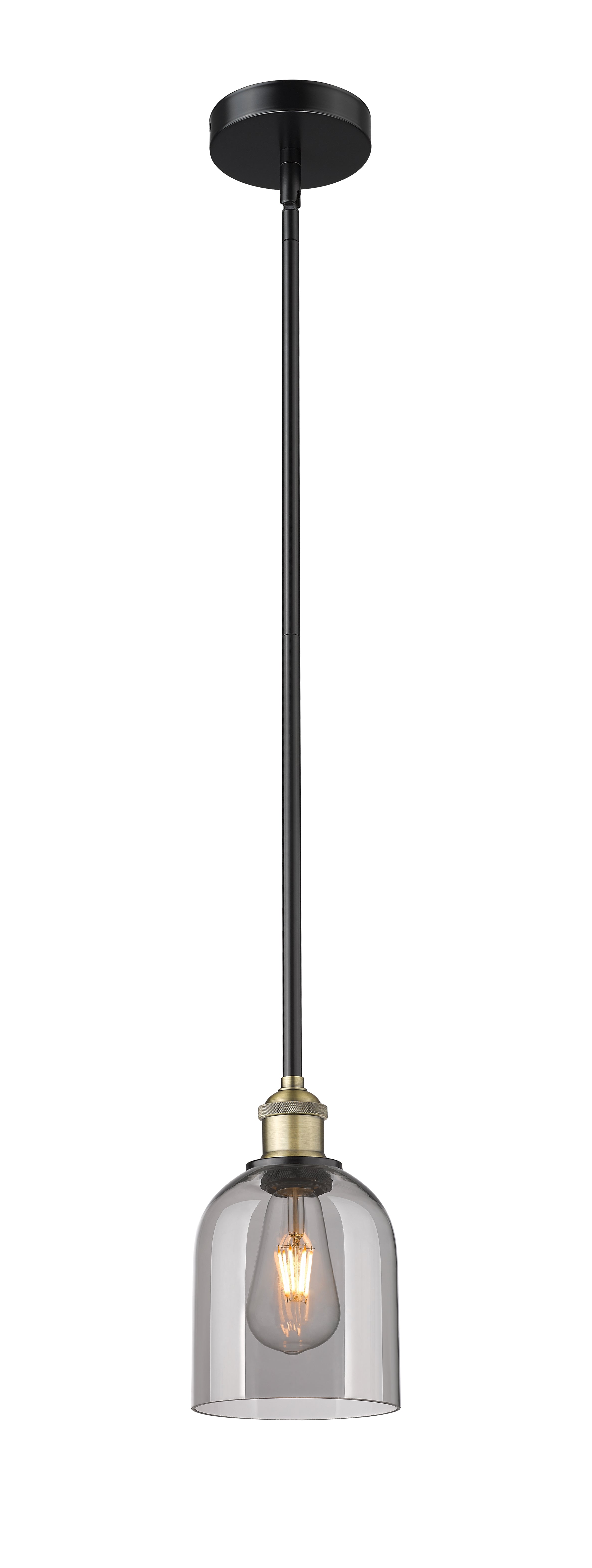 Edison Mini Pendant Antique Brass Finish