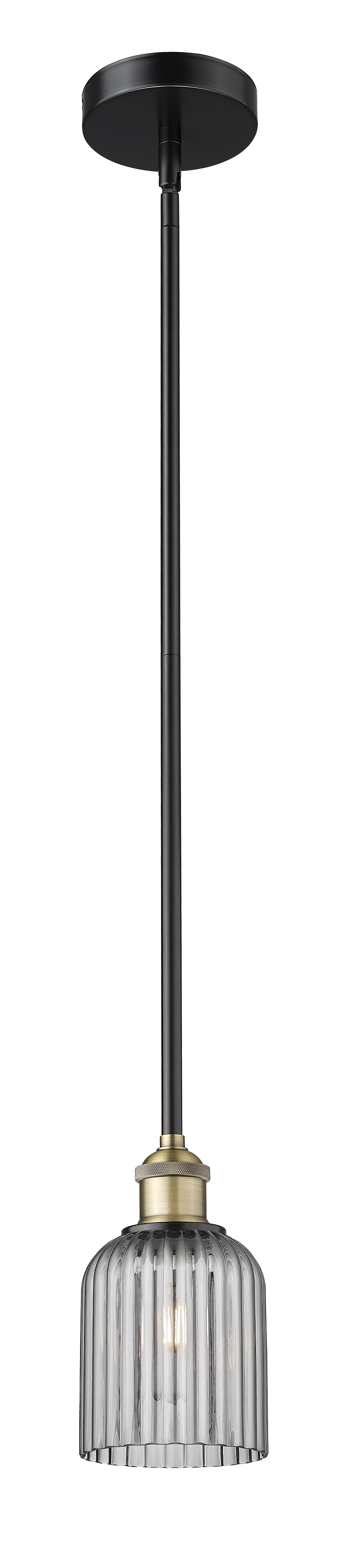 Edison Mini Pendant Antique Brass Finish