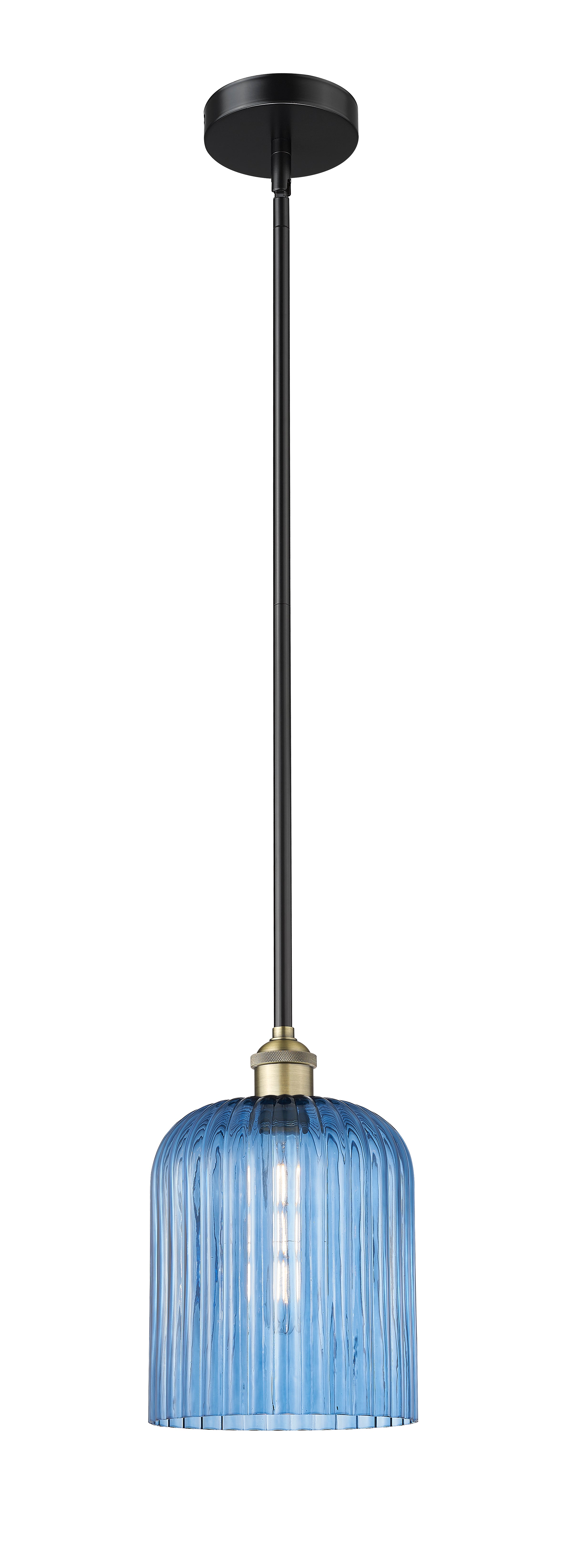 Edison Mini Pendant Antique Brass Finish