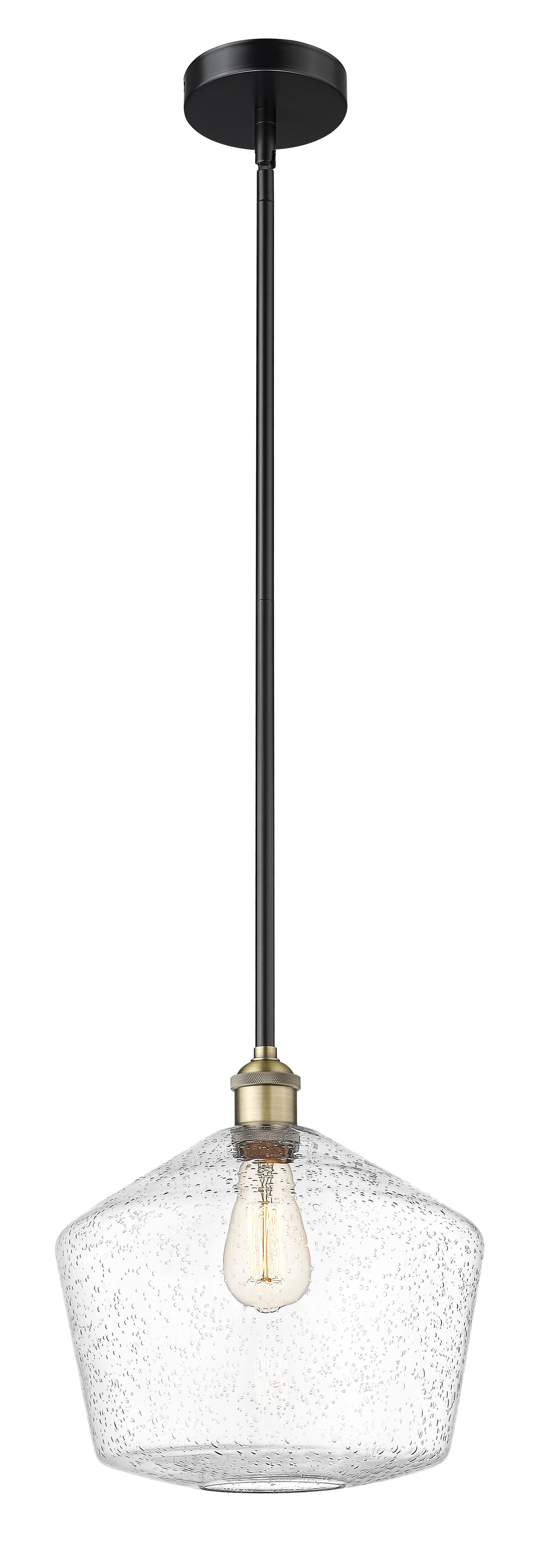 Edison Mini Pendant Antique Brass Finish