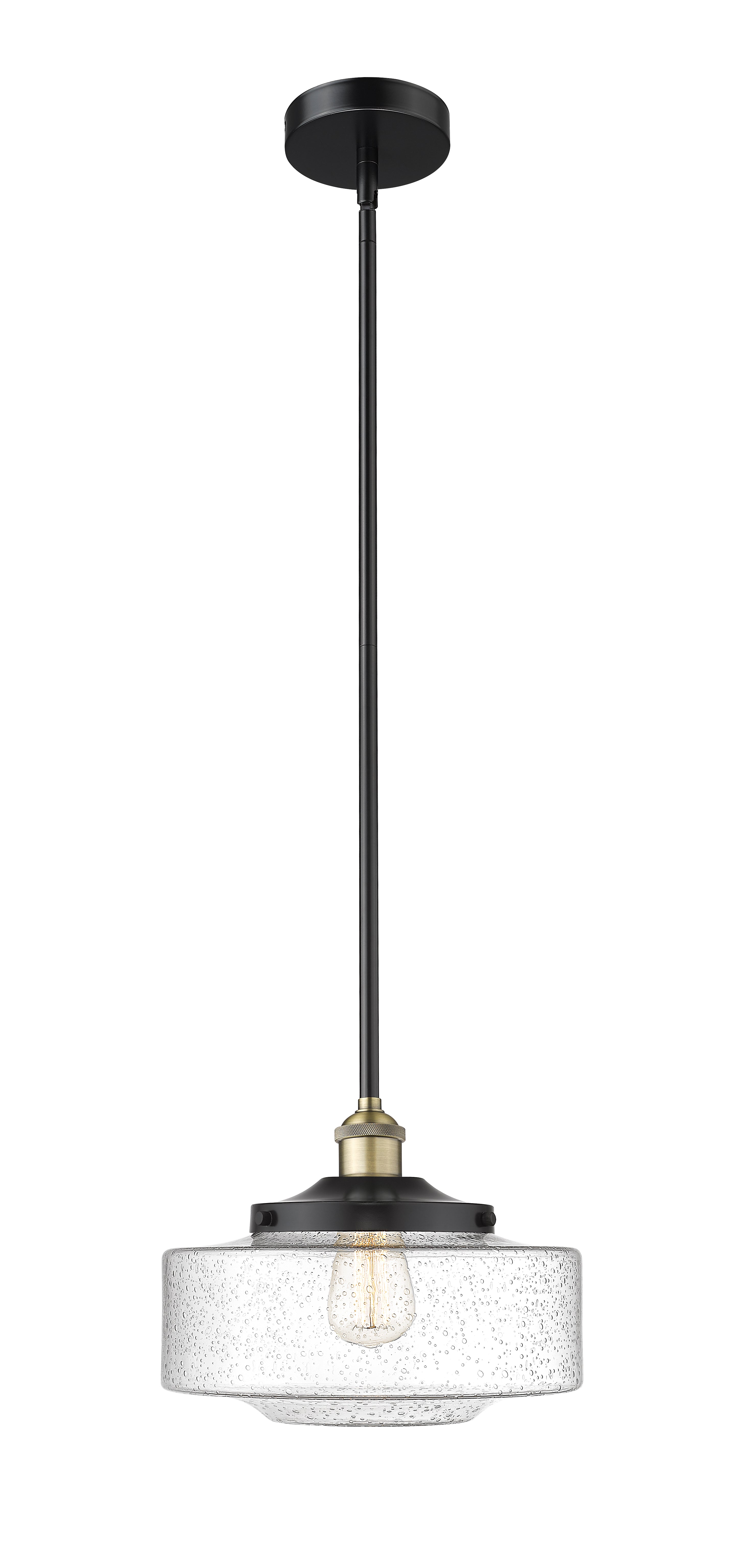 Edison Mini Pendant Antique Brass Finish
